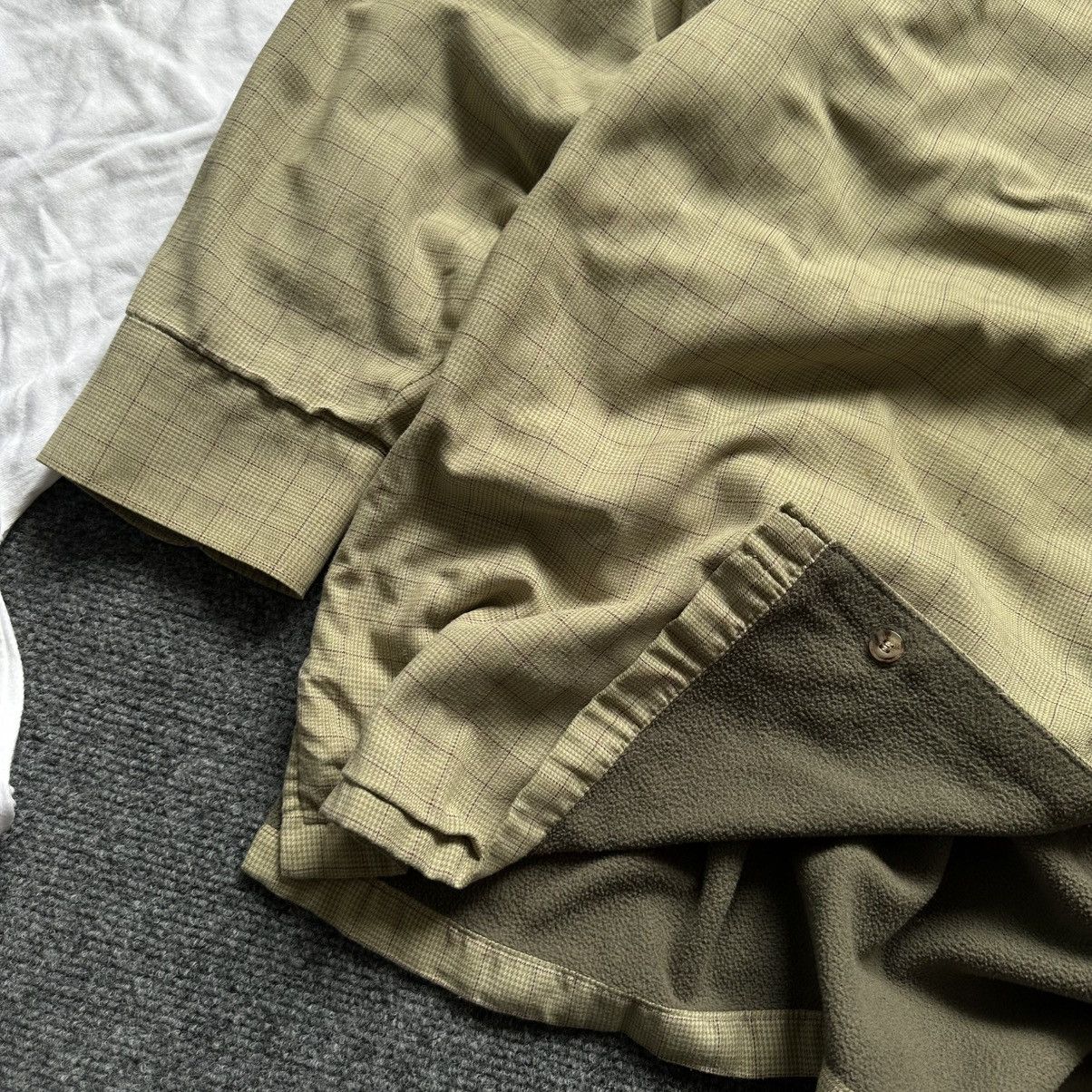 If Six Was Nine VTG Mans Checked Shirt Bonart Fleece Distressed Size XL 00s Size US XL / EU 56 / 4 - 4 Thumbnail