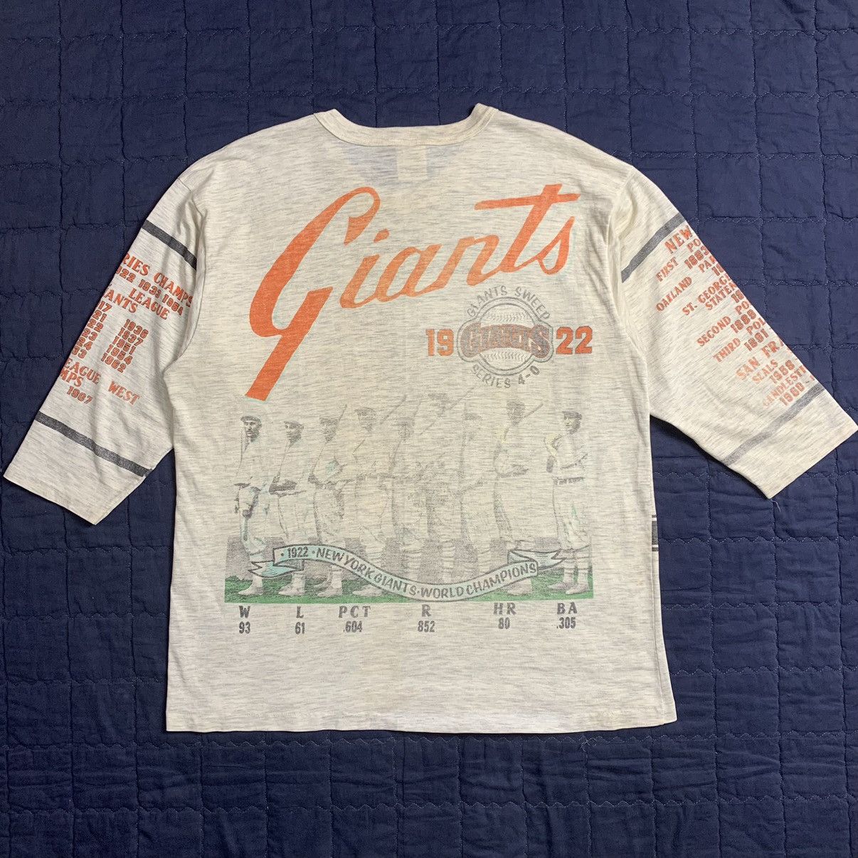 MLB Rare Vintage San Francisco Giants World Champion MLB Size US XL / EU 56 / 4 - 2 Thumbnail