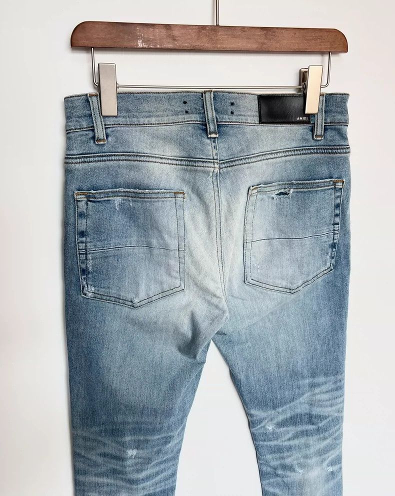 Amiri Amiri Washed to destroy jeans 2501-Nextarrow Size US 30 / EU 46 - 4 Thumbnail