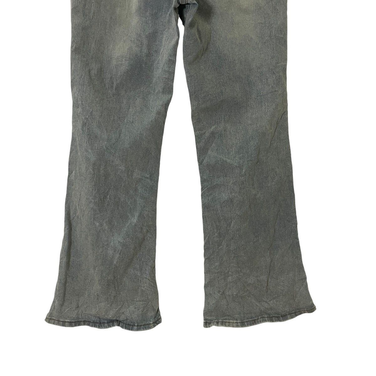 Japanese Brand Vintage Japanese Designer Flare Denim Size 27" / US 4 / IT 40 - 8 Thumbnail