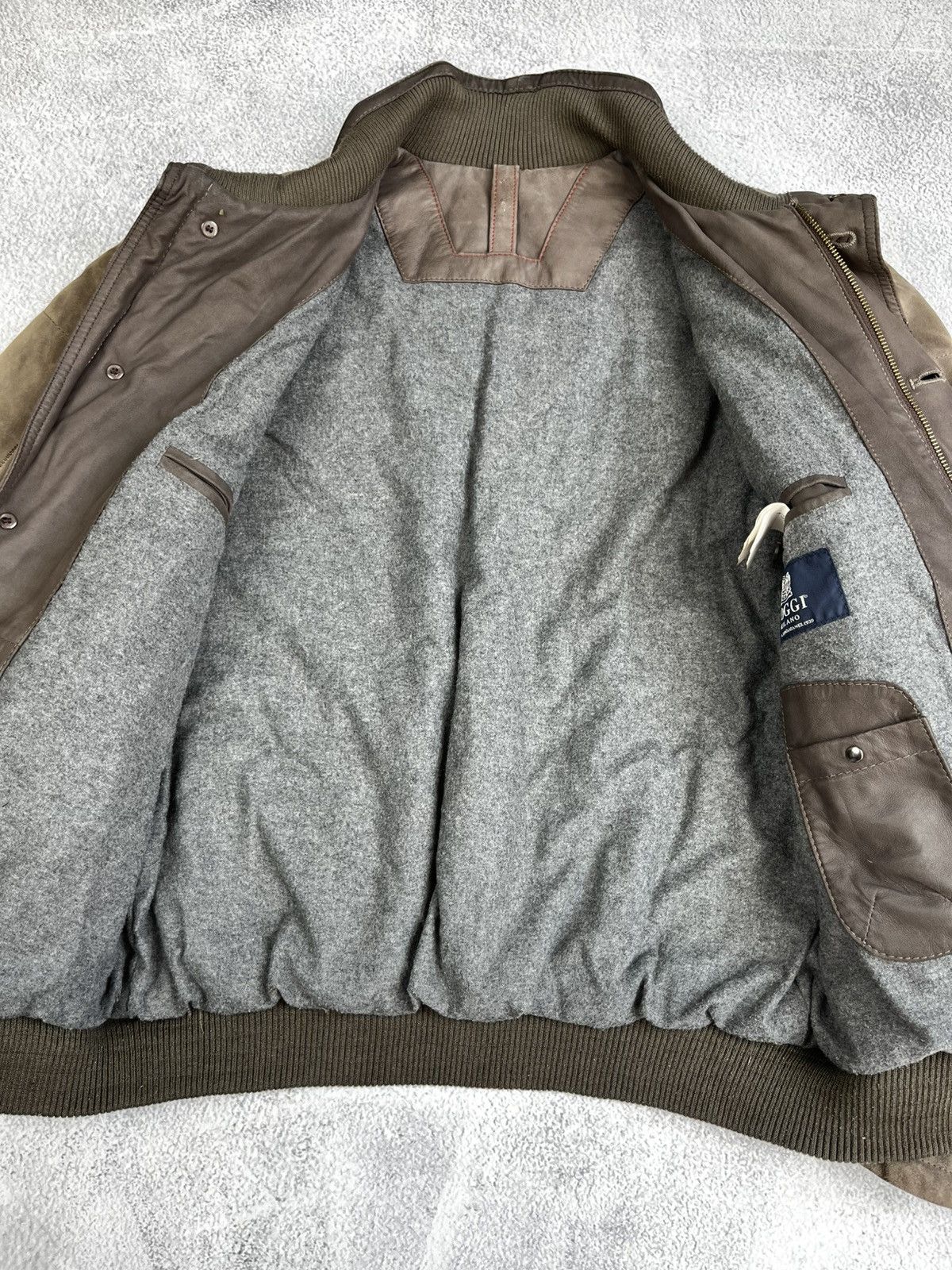 Boggi Boggi Milano Suede jacket Size US XL / EU 56 / 4 - 18 Thumbnail