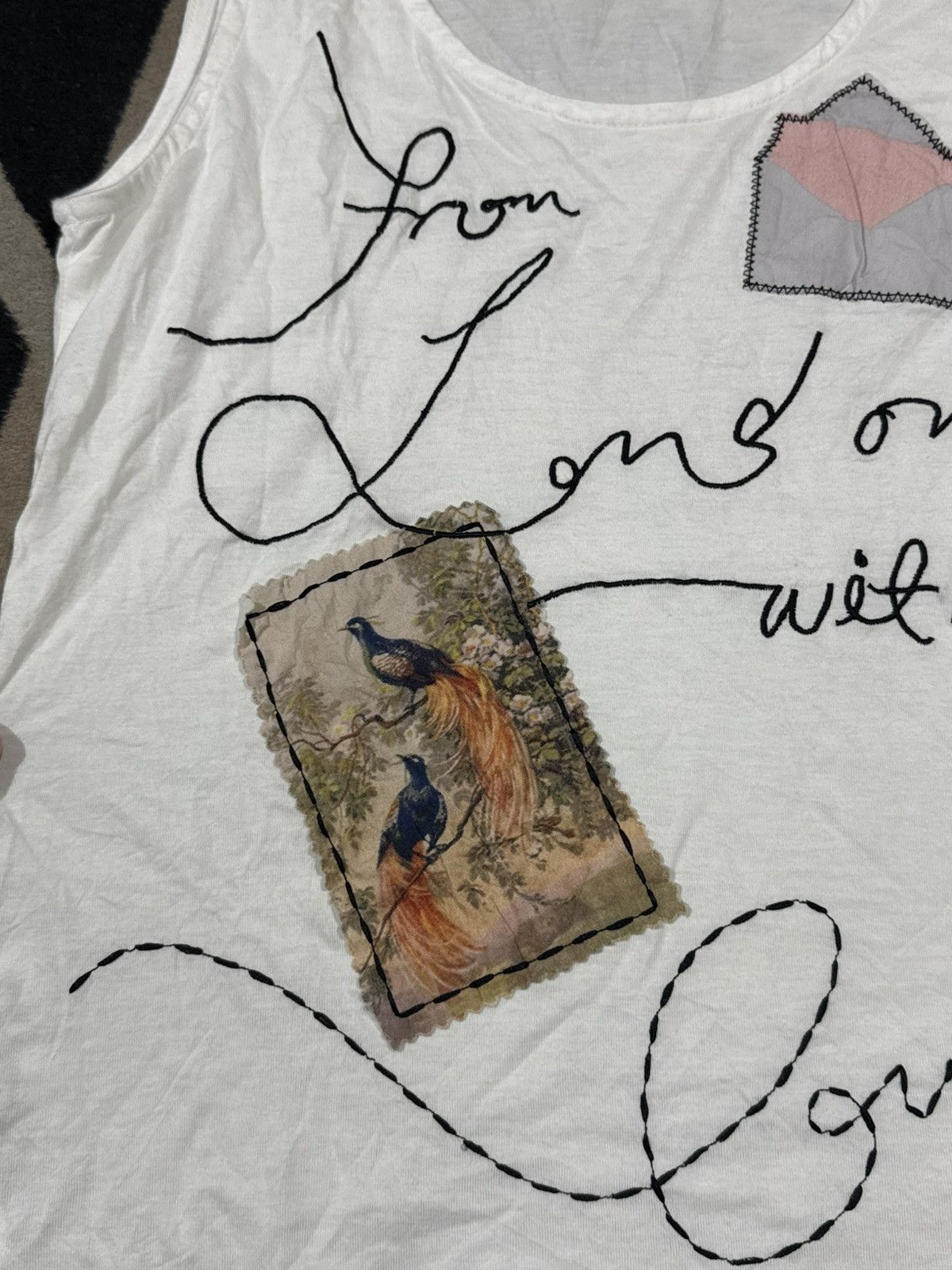 Paul Smith Paul Smith Poem Tanktop Japanese Gothic Styled ifsix Styled Size US M / EU 48-50 / 2 - 3 Thumbnail