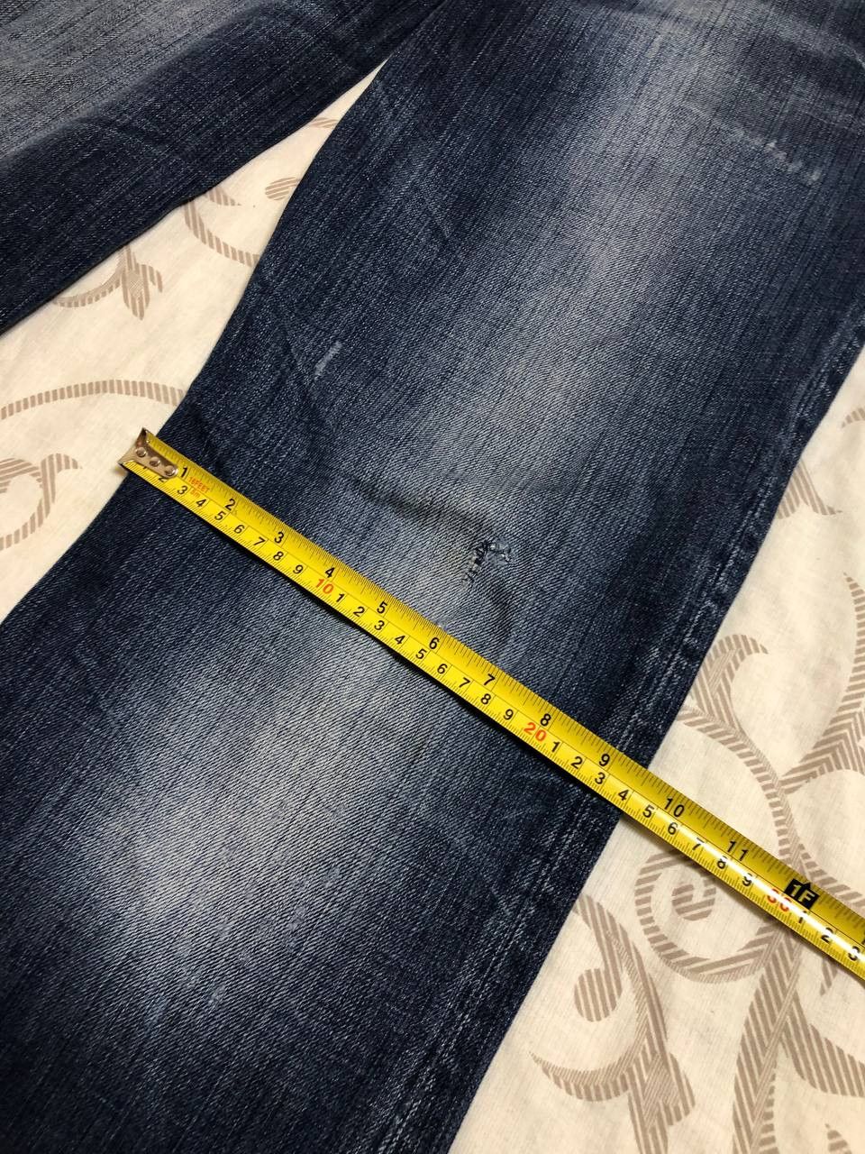 G-Star G-Star Raw Denim Jeans Straight Distressed Size US 34 / EU 50 - 7 Thumbnail