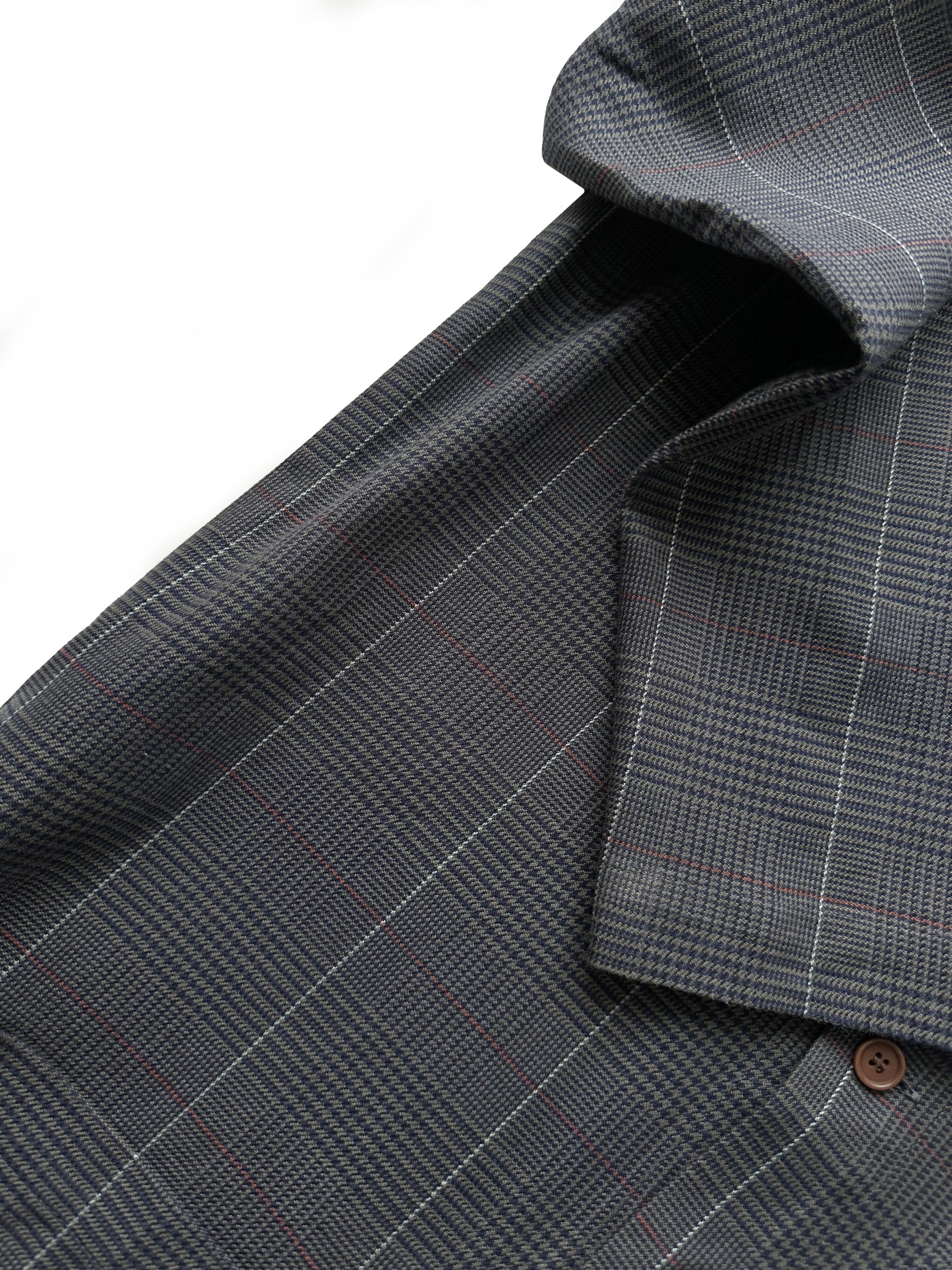 Christopher Nemeth × Japanese Brand Christopher Nemeth grey check trench jacket Size US M / EU 48-50 / 2 - 8 Thumbnail
