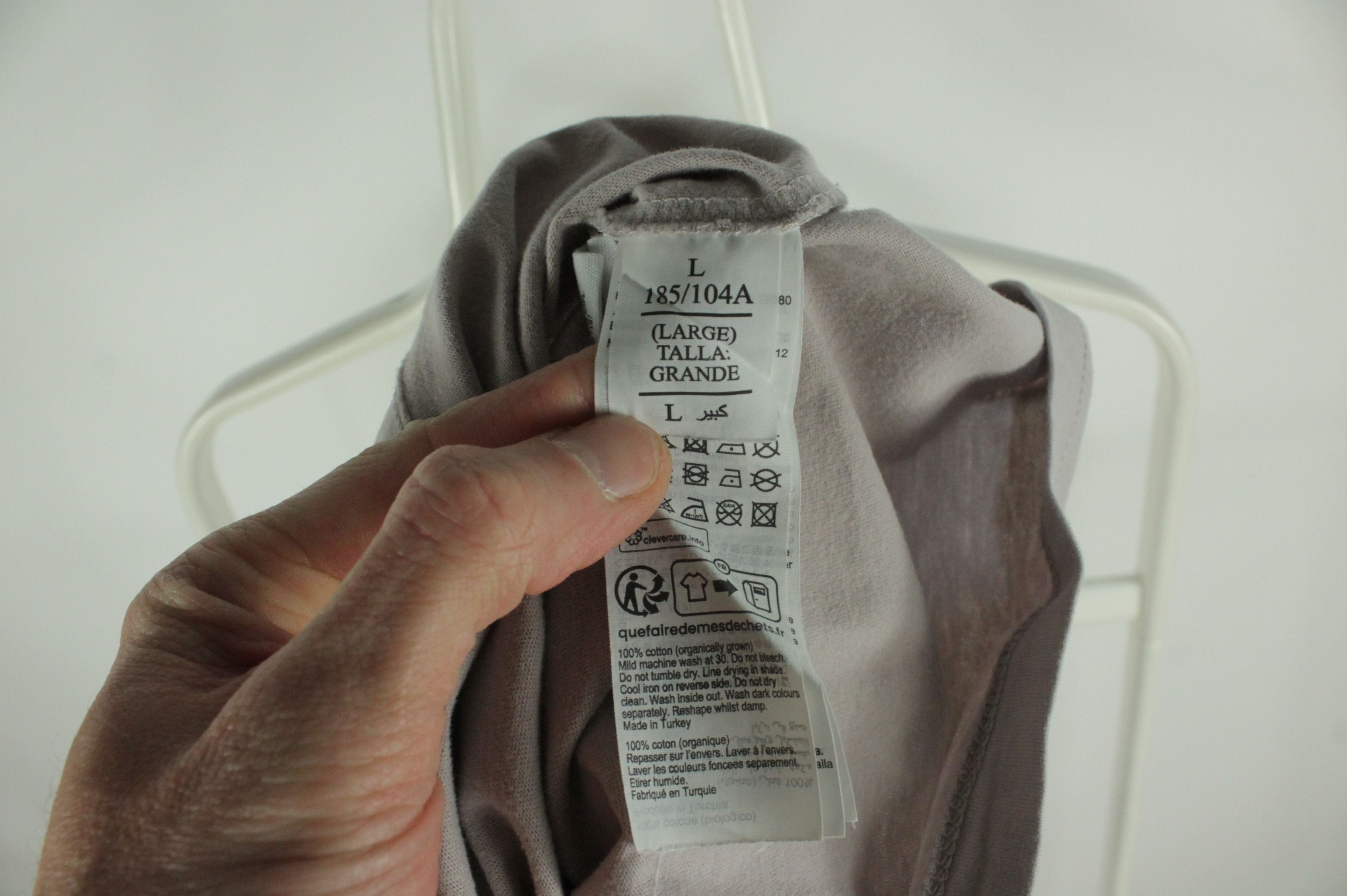 Allsaints Allsaints Brace Contrast Slim Fit T-Shirt Men's Size US L / EU 52-54 / 3 - 6 Thumbnail