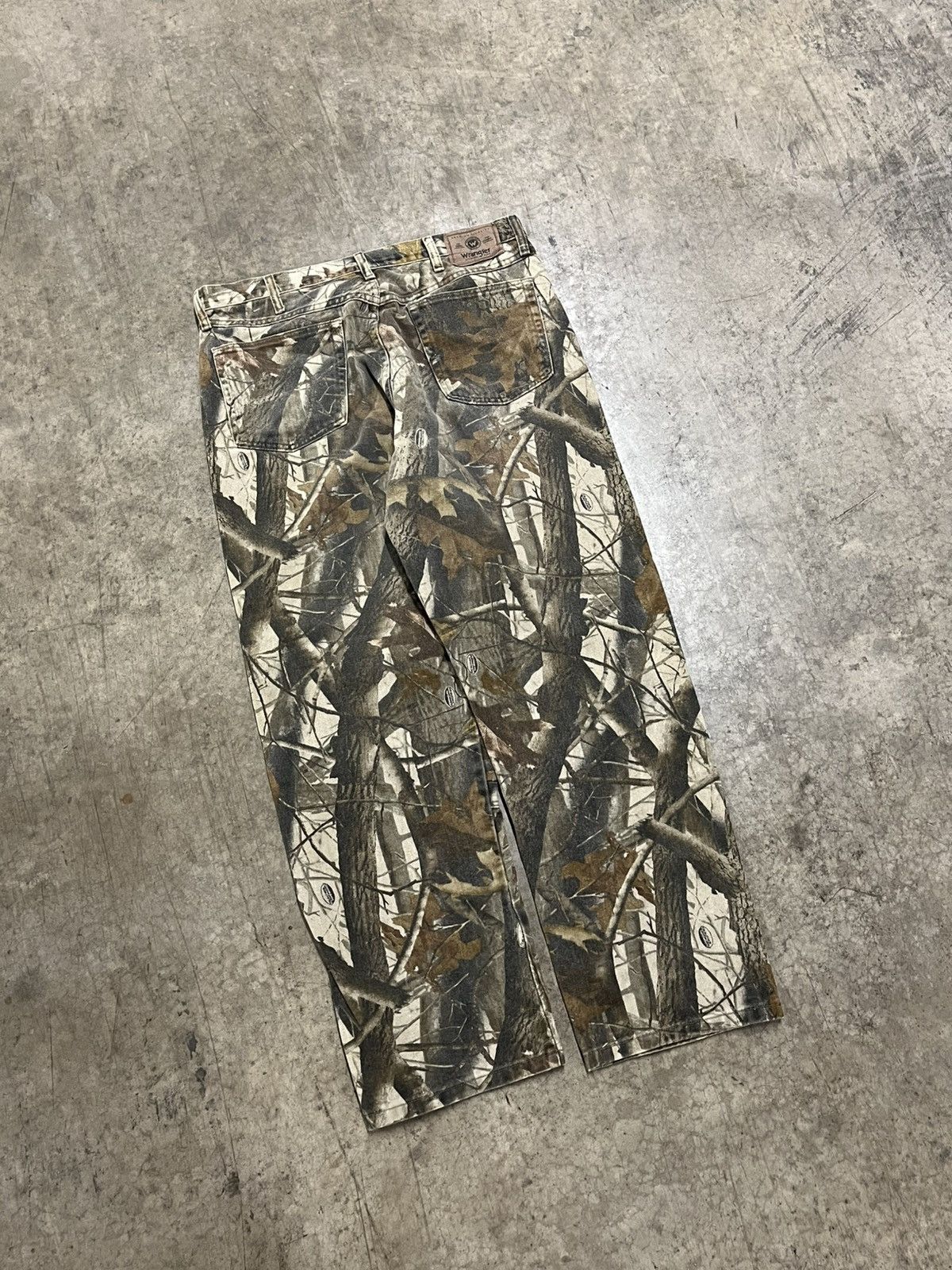 Vintage × Wrangler Realtree wrangler double knee pants vintage baggy streetwear Size US 36 / EU 52 - 4 Thumbnail