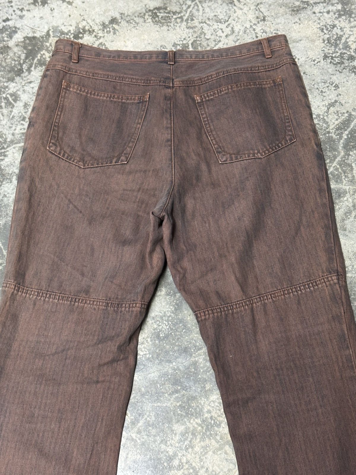 Hysteric Glamour × Japanese Brand Japanese Brand Bootcut Flared Rare Colour Denim Size US 33 - 20 Thumbnail