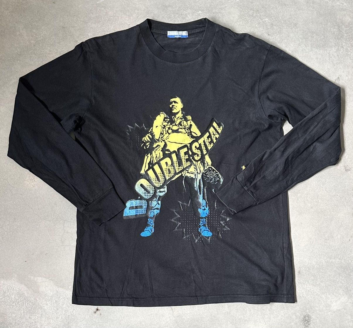 Vintage VINTAGE DOUBLESTEAL HORROR TEE Size US M / EU 48-50 / 2 - 1 Thumbnail