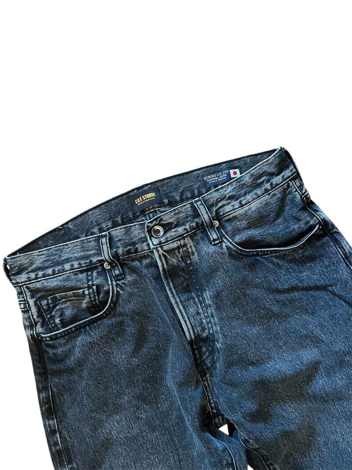 C.O.F. Studio C.O.F Studio M7 13oz Kuroki Selvedge - 6x Wash Mens size 32 Size US 32 / EU 48 - 3 Thumbnail