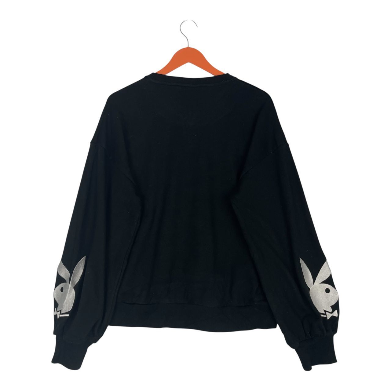 Playboy Authentic Japan! Playboy Bunny Embroided Logo Sweatshirt Size L / US 10 / IT 46 - 4 Thumbnail