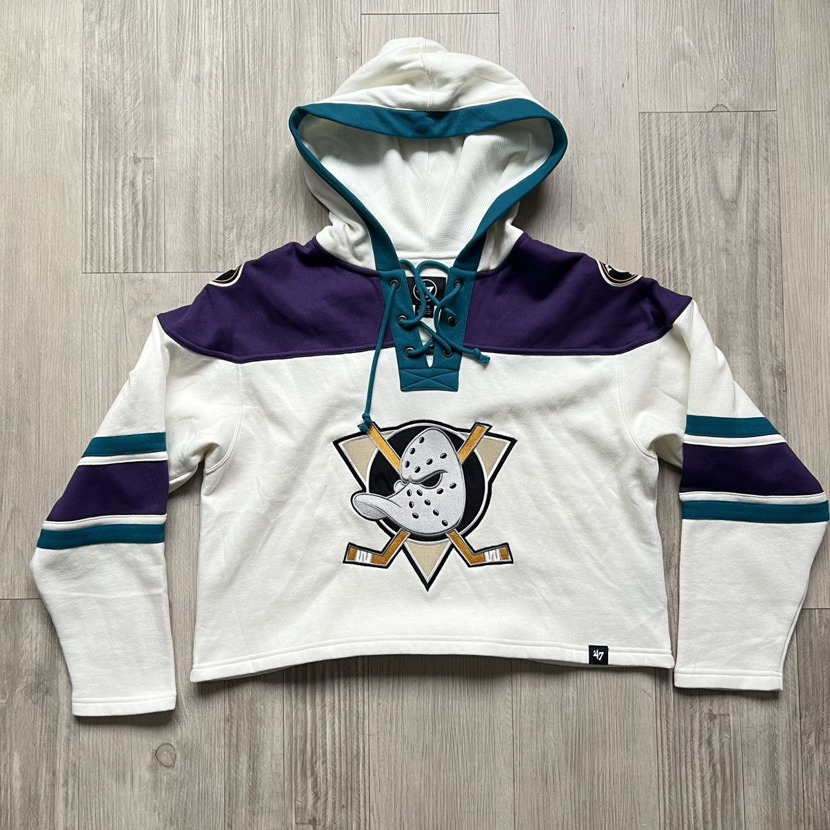 47 Brand NHL Anaheim Ducks Hockey Hoodie Size US L / EU 52-54 / 3 - 6 Thumbnail
