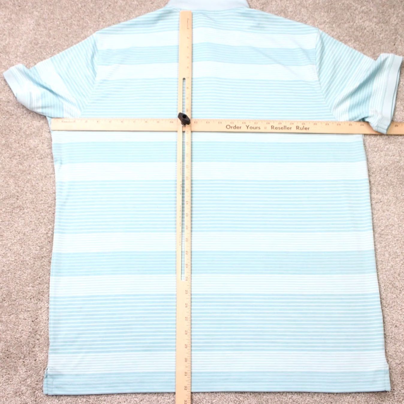 Puma Puma Polo Shirt Mens 2XL XXL Blue Striped Golf Short Sleeve Pullover Polo Shirt Mens 2XL XXL Blue Striped Golf Short Sleeve Pullover Size US XXL / EU 58 / 5 - 7 Thumbnail