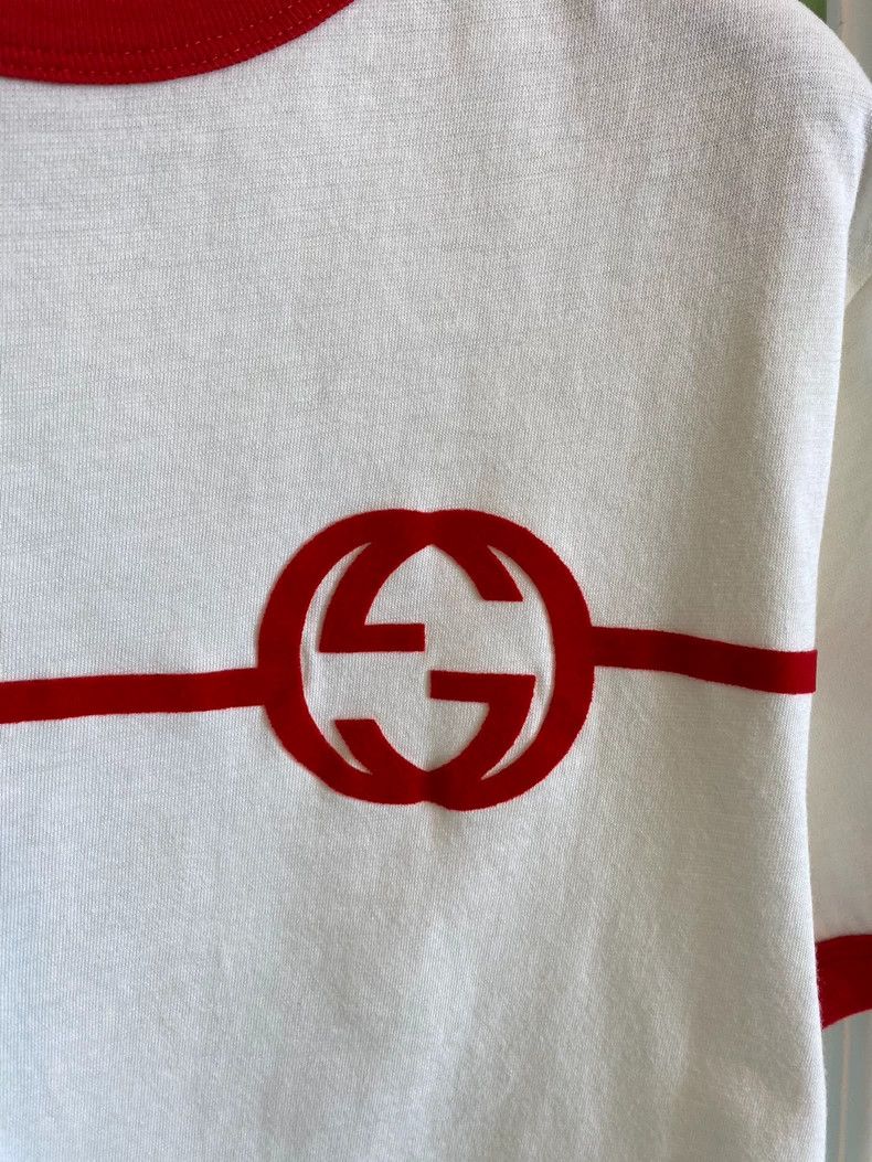 Gucci Gucci24ss new double GLogo women's short-sleeved T-shirt 25 Size XL / US 12-14 / IT 48-50 - 5 Thumbnail