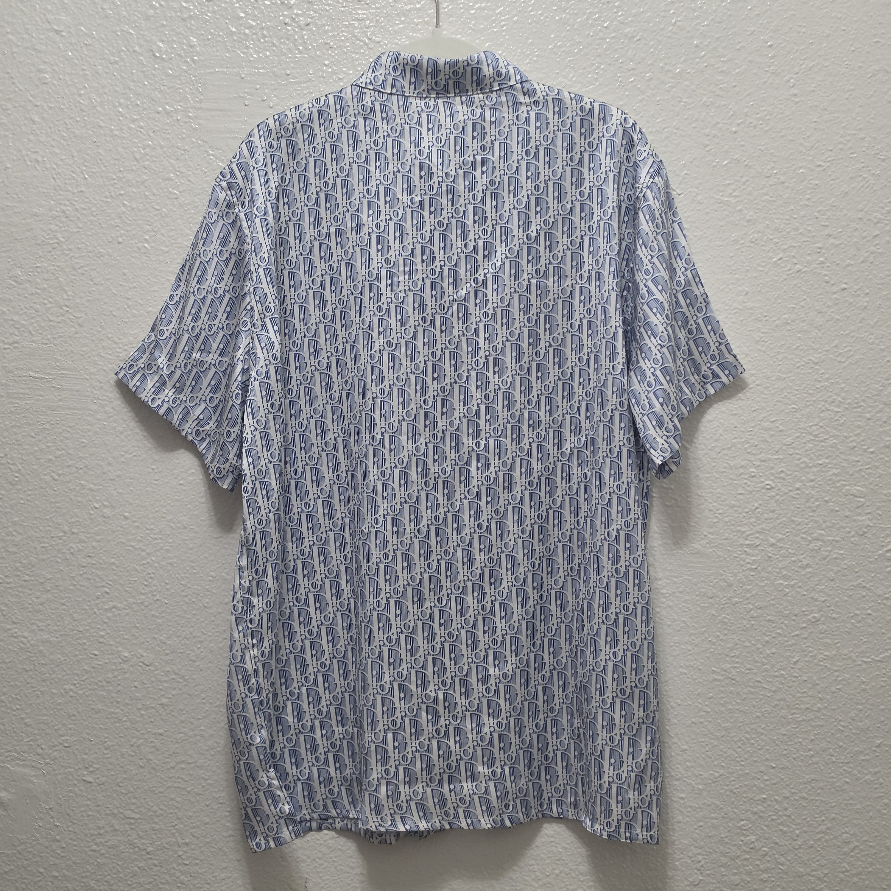 Dior Oblique monogram silk shirt Size US L / EU 52-54 / 3 - 4 Thumbnail