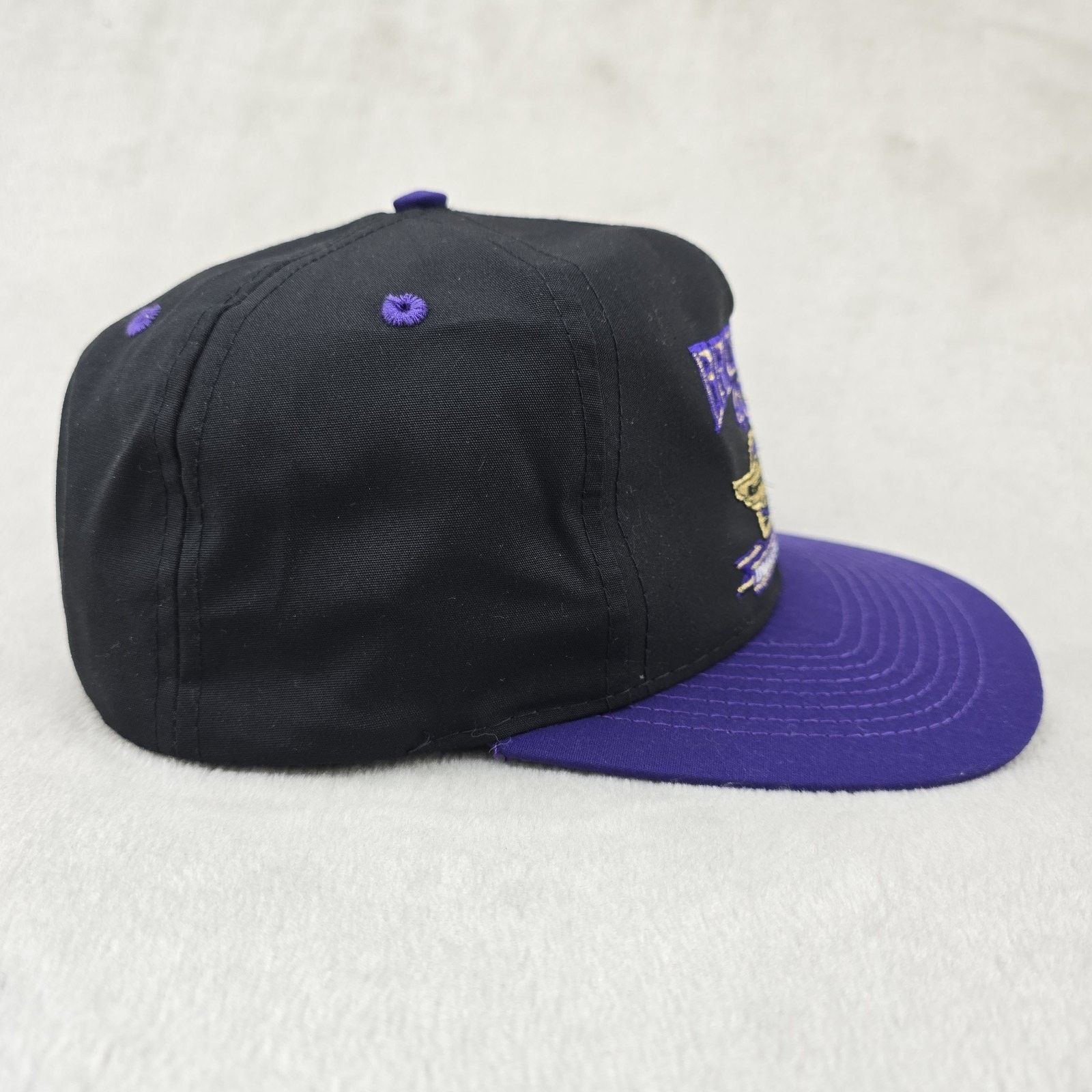 Logo 7 Vintage Nascar Brickyard 400 Snapback Hat Logo 7 90s Size ONE SIZE - 4 Thumbnail