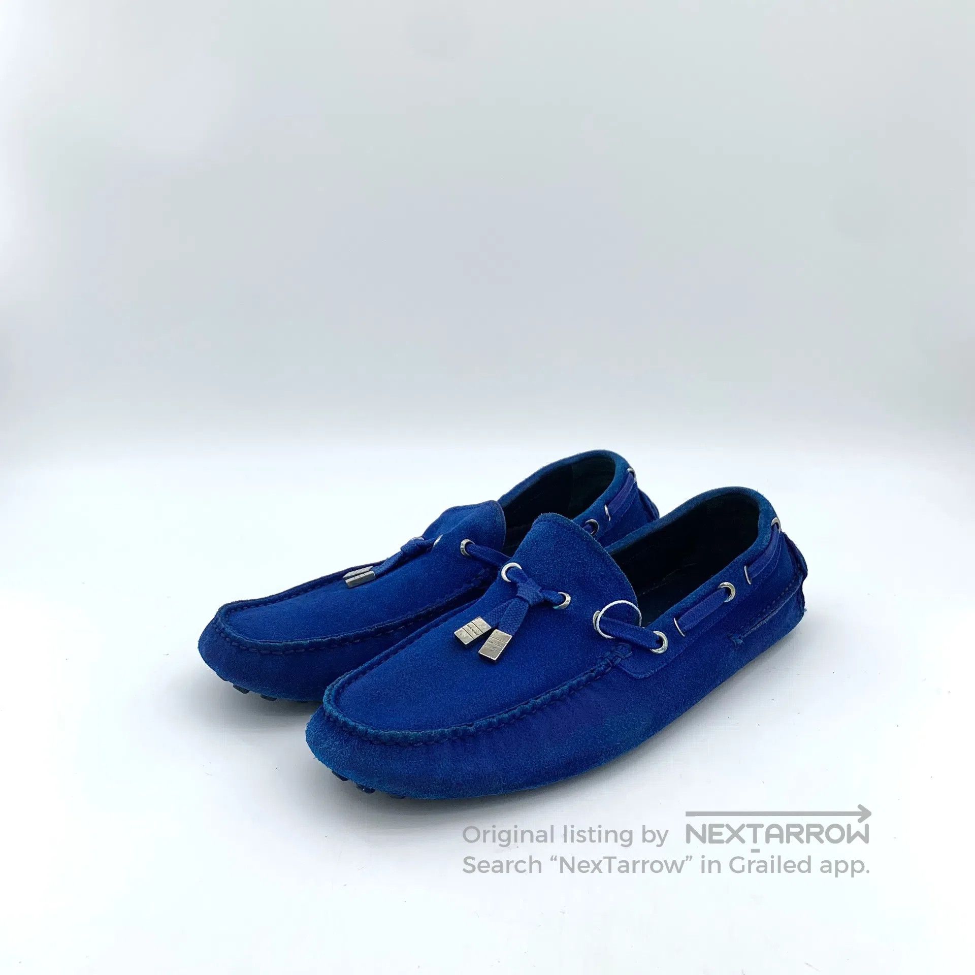 Dior Dior Navy Blue Tie-Dye Design Casual Flat Loafers Moccasin Size US 8.5 / EU 41-42 - 1 Thumbnail