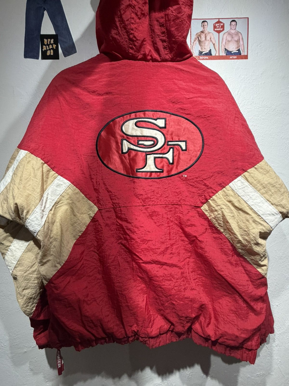 Starter Vintage San Francisco 49ers starter jacket Size US XL / EU 56 / 4 - 11 Thumbnail