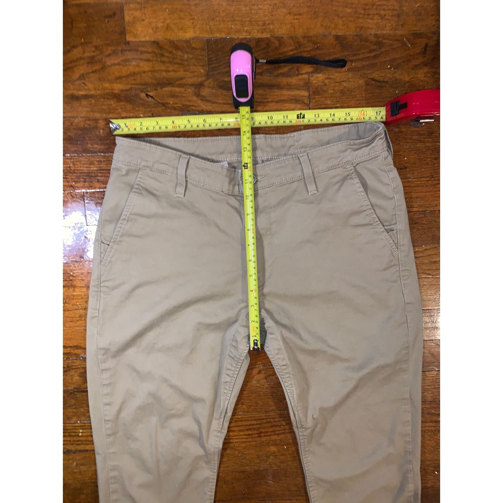 Levi's Levi’s Chino Pants Khaki W36 L30 Slim Straight Casual Mens Size US 36 / EU 52 - 8 Thumbnail
