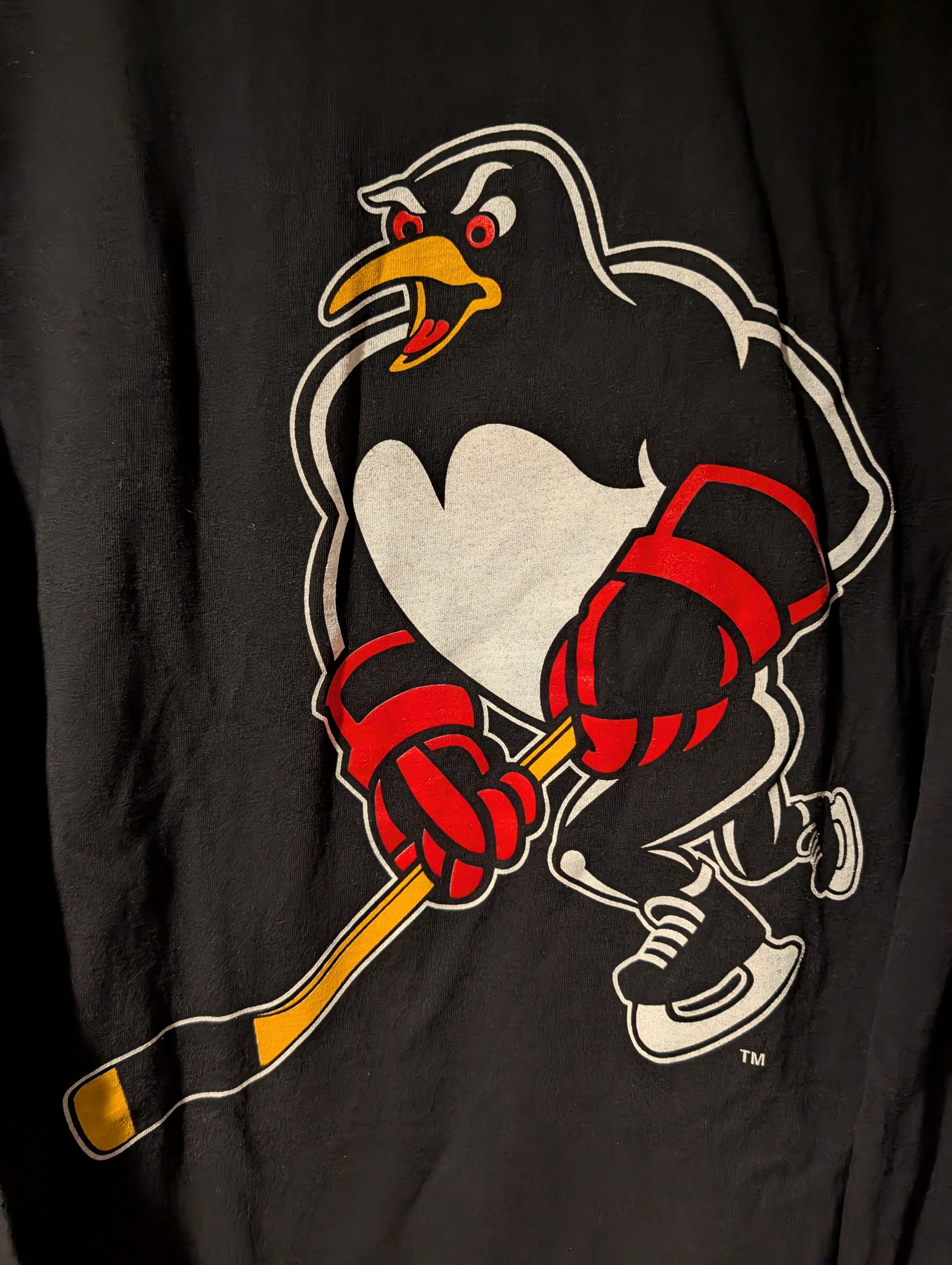 Logo Athletic Vintage 90s Pittsburgh Penguins Logo Athletic Long-Sleeve Size US M / EU 48-50 / 2 - 2 Thumbnail