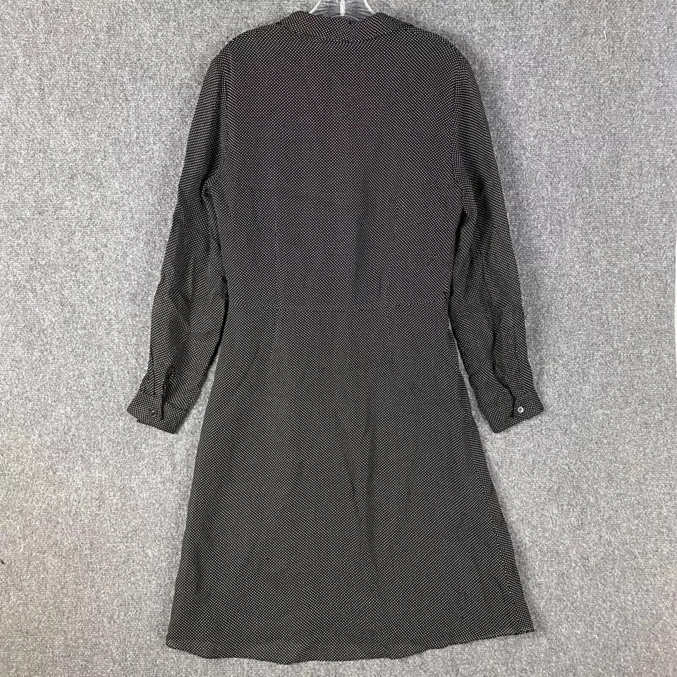 Ann Taylor Ann Taylor Dress Women's Size 8 Polka Dots 100% Rayon Black Size M / US 6-8 / IT 42-44 - 6 Thumbnail