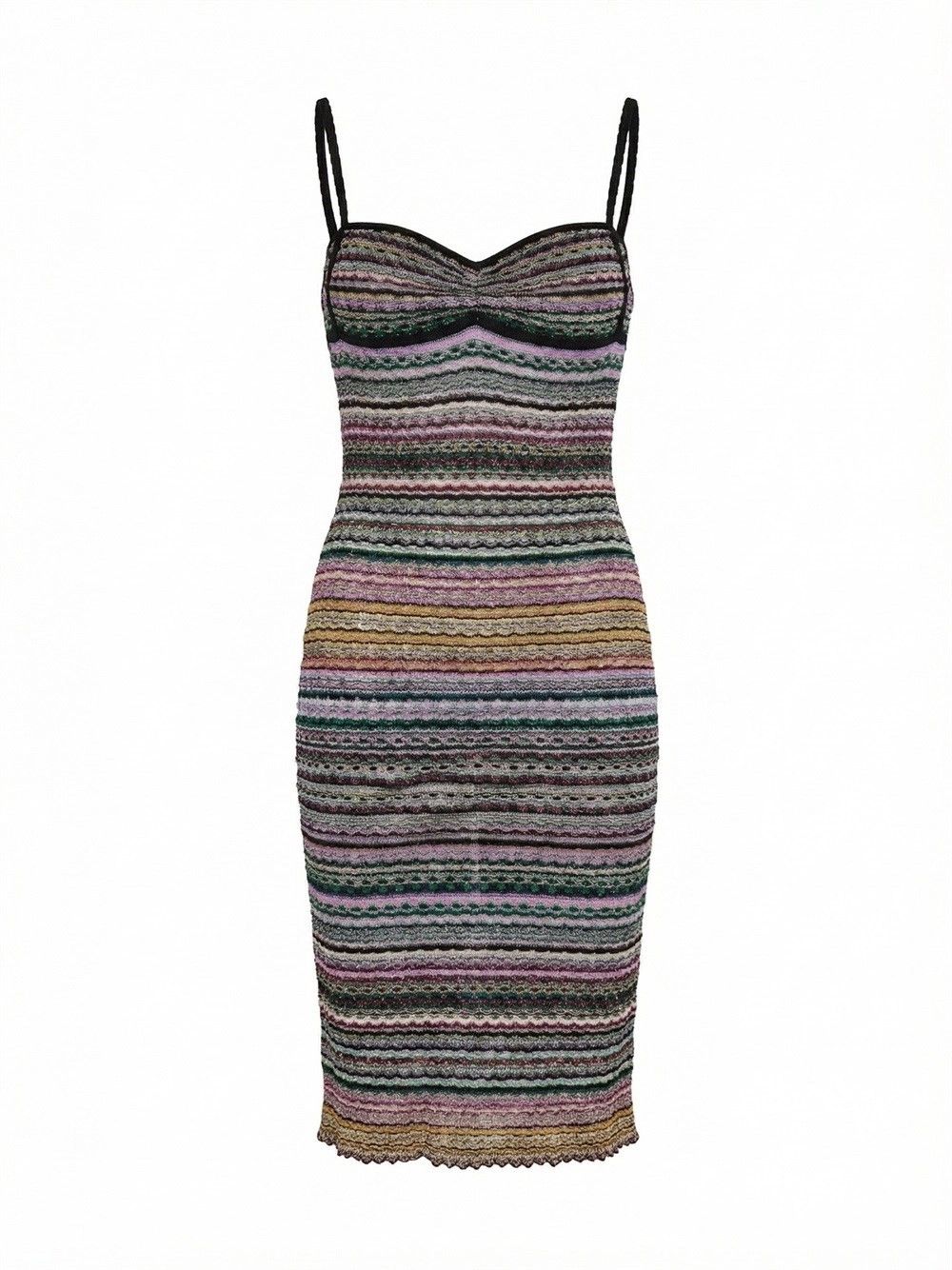 Missoni Midi Dress Size L / US 10 / IT 46 - 1 Thumbnail
