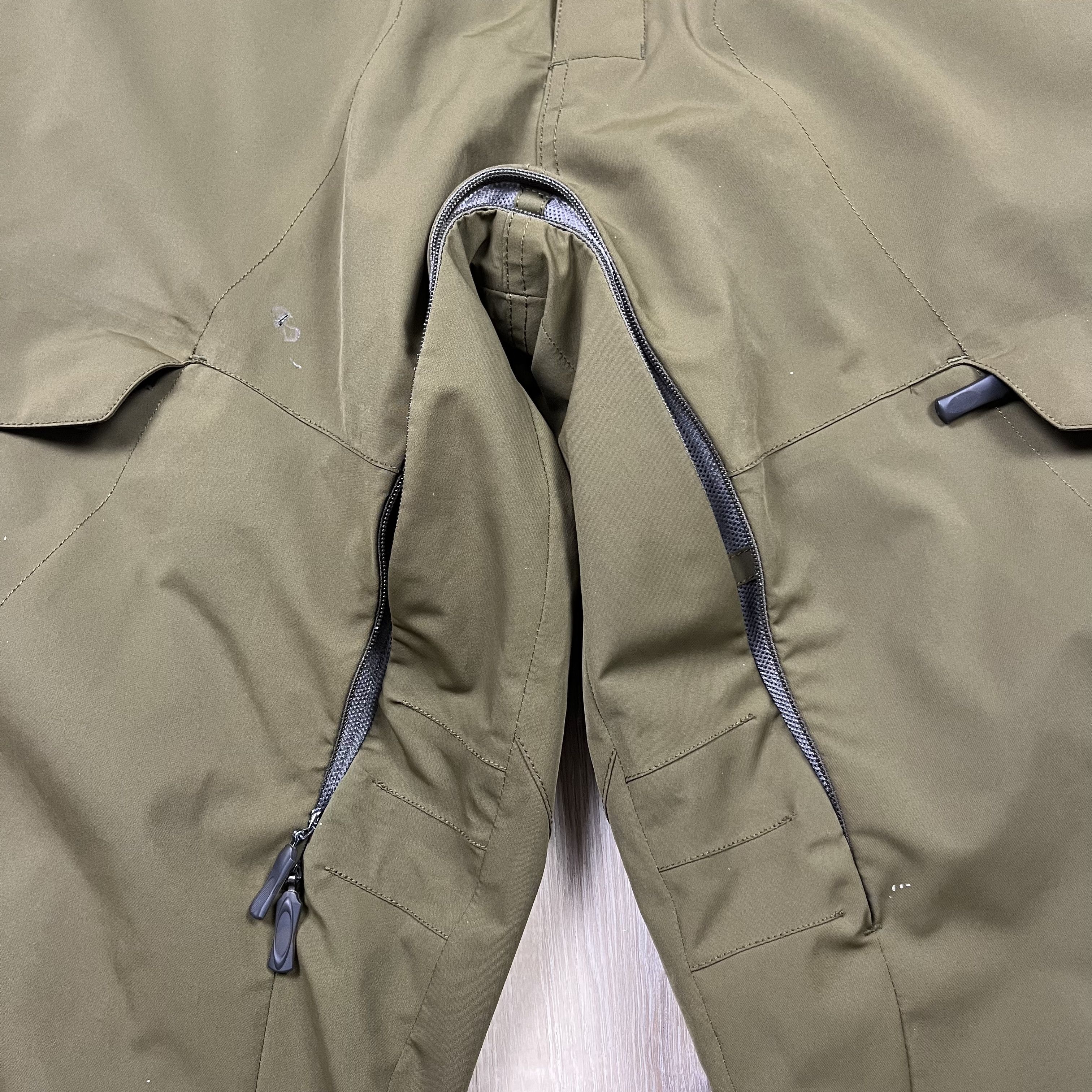 Oakley Y2K Oakley Snow Pants Olive Green Baggy Size Medium 34x30 Size US 34 / EU 50 - 7 Thumbnail