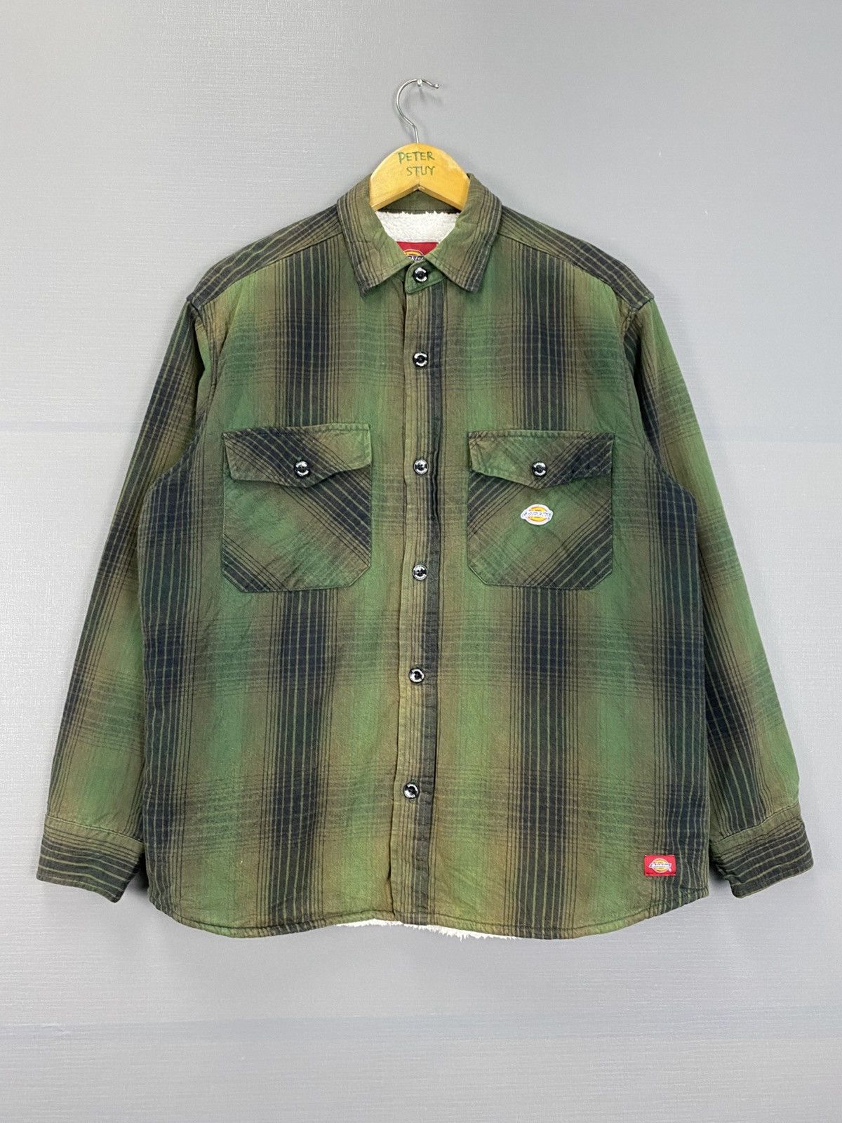 Dickies × Flannel × Vintage Dickies Flannel Jacket Size US L / EU 52-54 / 3 - 1 Thumbnail