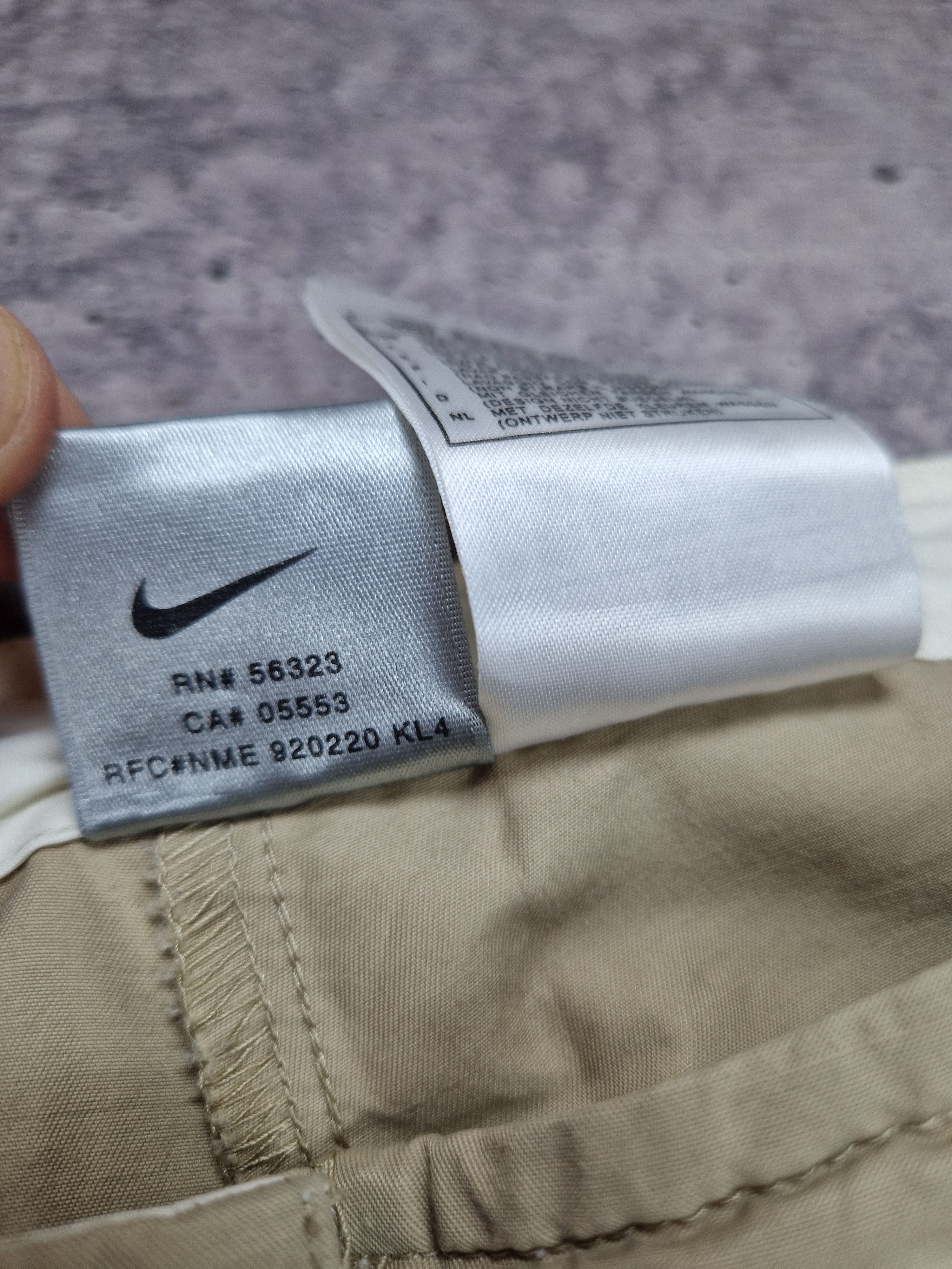 Nike Vintage Nike Outdoor Baggy Cargo – Rare Hiking Pants Beige Size 34" / US 12 / IT 48 - 7 Thumbnail