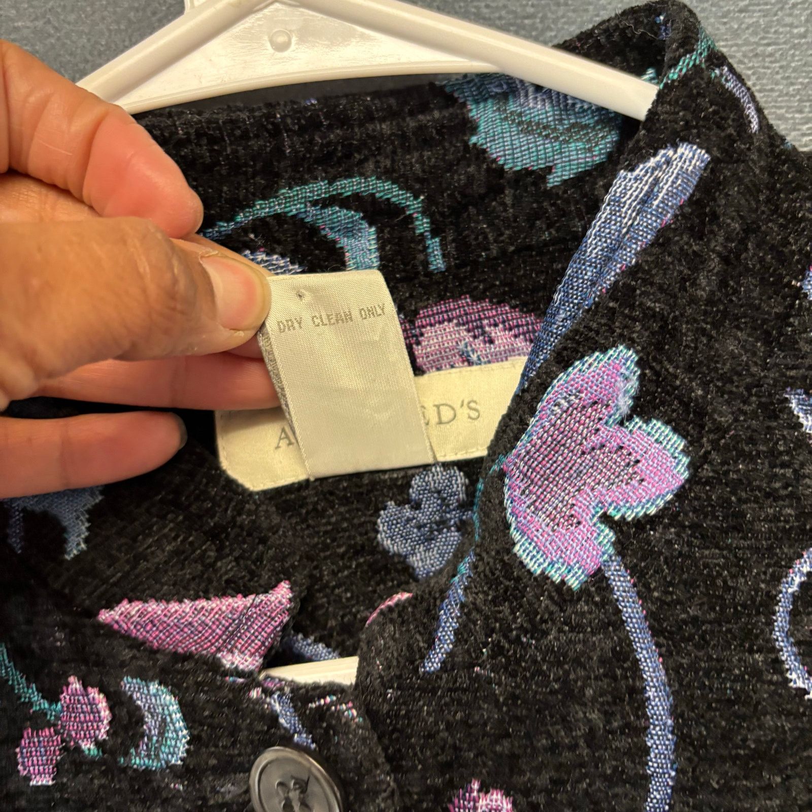 Other Appleseed's Tapestry Blazer Sz 12 Damask Floral Granny Size XL / US 12-14 / IT 48-50 - 10 Thumbnail