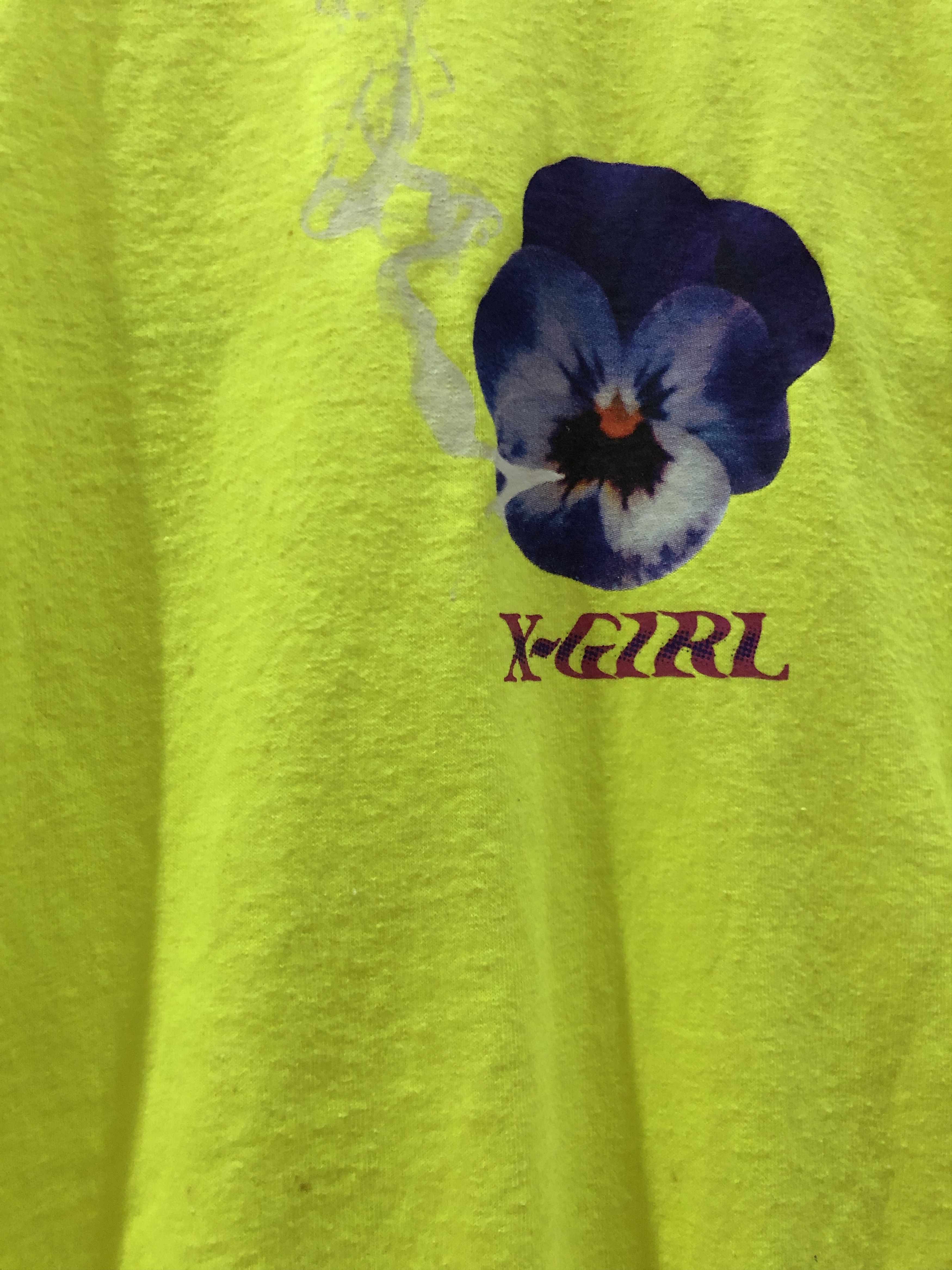 X-Girl X-girl "Kids Are Alright" Graphic Print Long Sleeve Tshirts Size ONE SIZE - 3 Thumbnail
