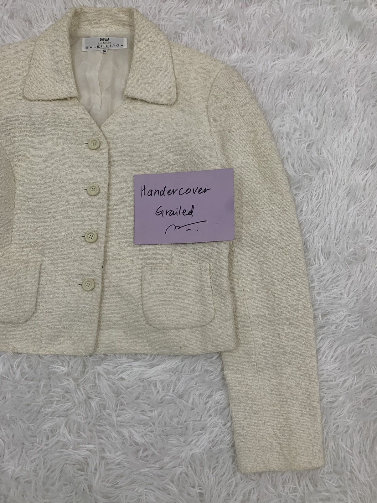 Balenciaga Balenciaga Crop Jacket Size S / US 4 / IT 40 - 3 Thumbnail