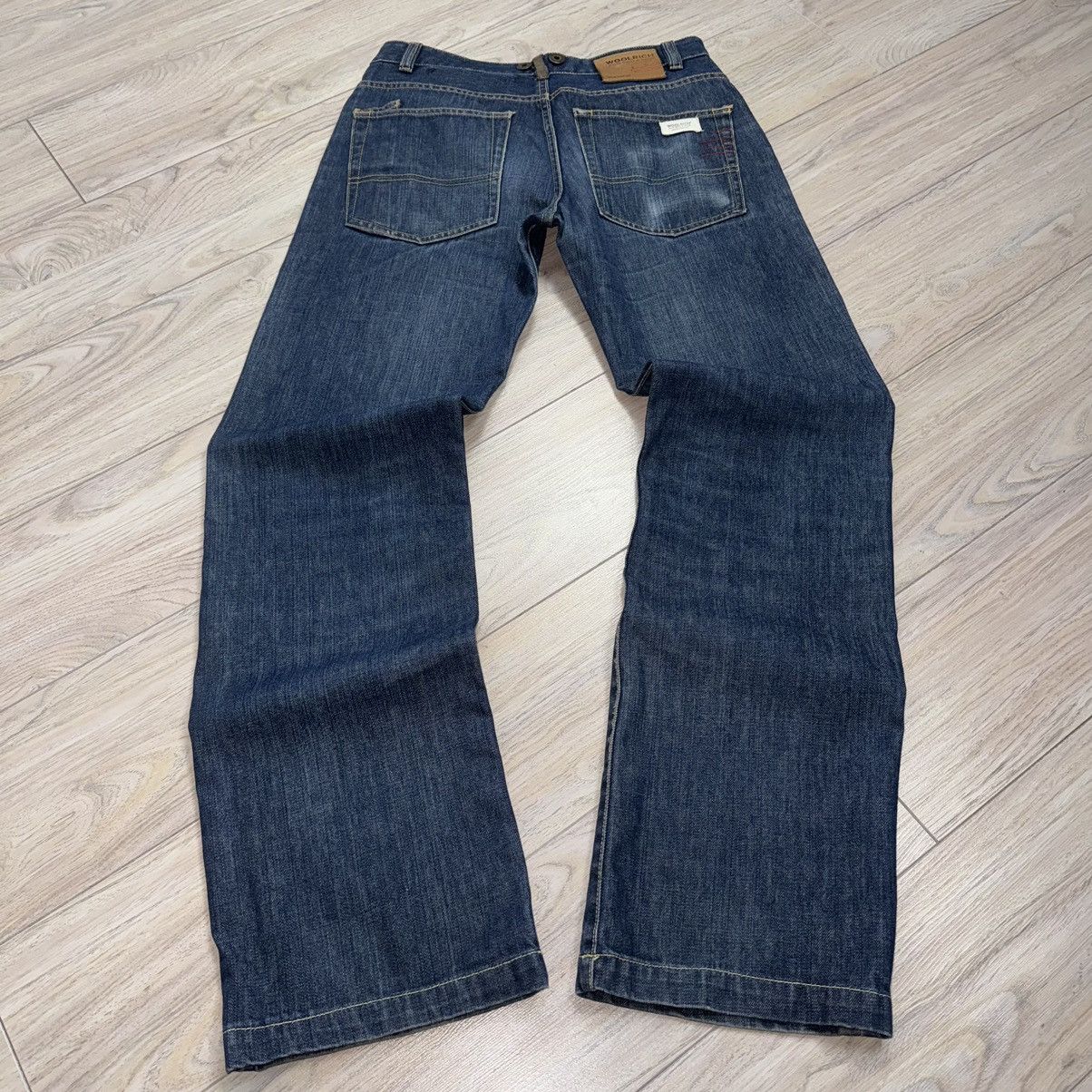 Vintage Rare Vintage Woolrich Outdoor Essential Blue Denim Jeans Size US 31 - 2 Thumbnail