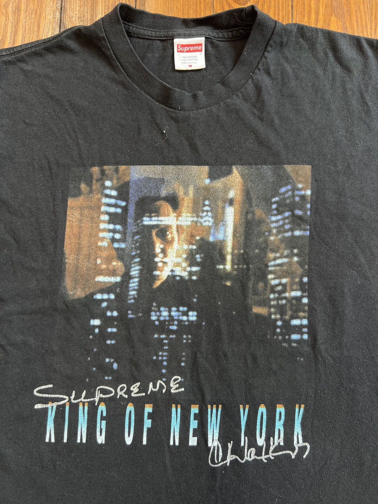 Supreme Christopher Walken King Of New York Tee | Grailed