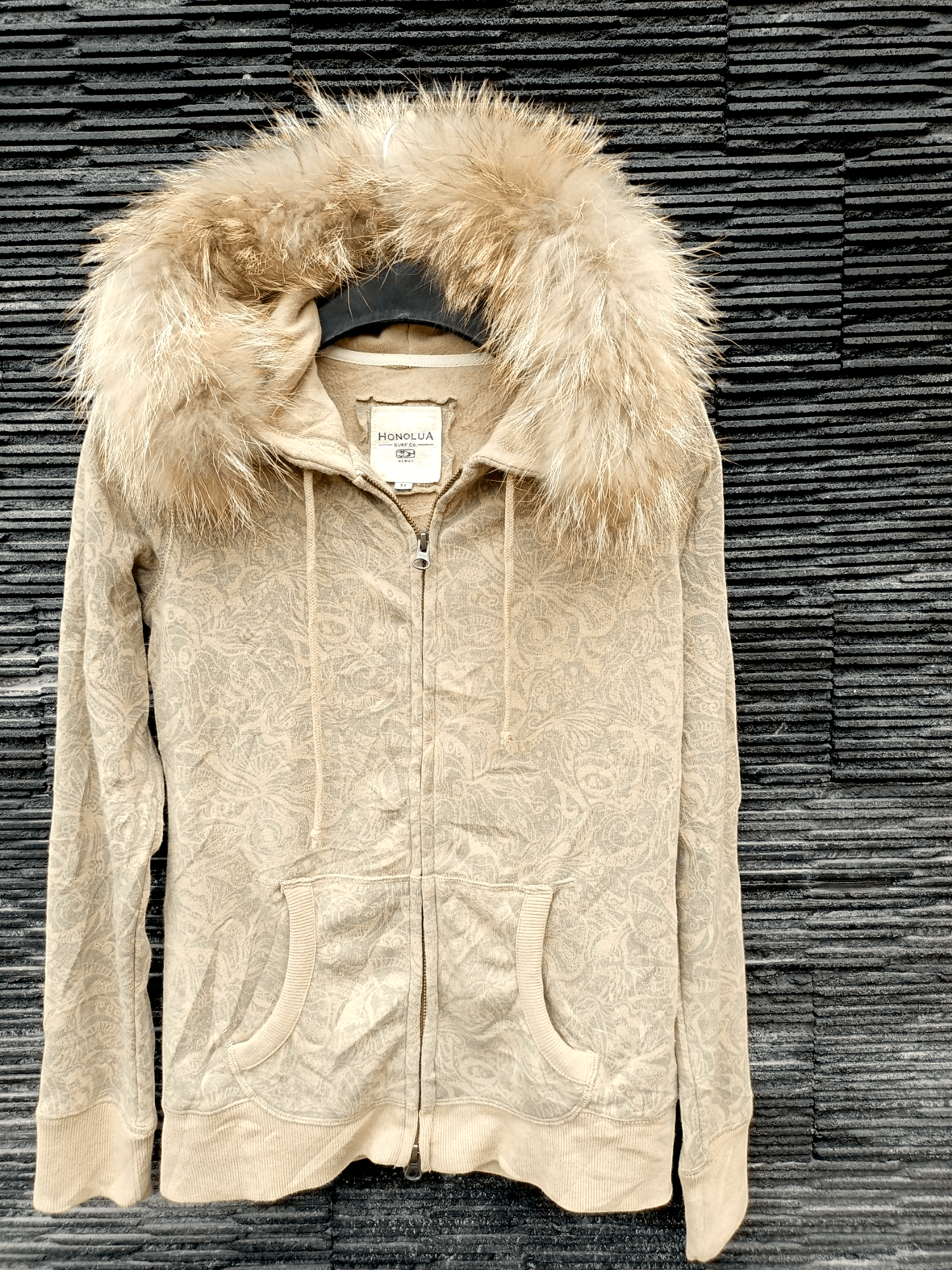 If Six Was Nine × Japanese Brand × Le Grande Bleu (L.G.B.) Crazy fur Hoodie Honolua Surf.co All Over Flower Print Size US M / EU 48-50 / 2 - 2 Thumbnail