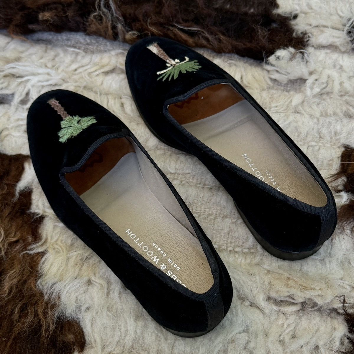 Stubbs & Wootton Stubbs & Wootton Formal Palm Beach Emblem Slip Ons Size US 8 / EU 41 - 3 Thumbnail