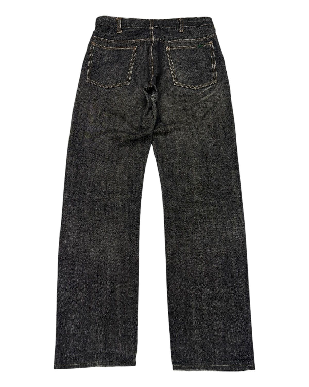 If Six Was Nine HARRODS LONDON BLACK JEANS DISTRESSED DENIM HELMUT LANG Size US 31 - 2 Thumbnail