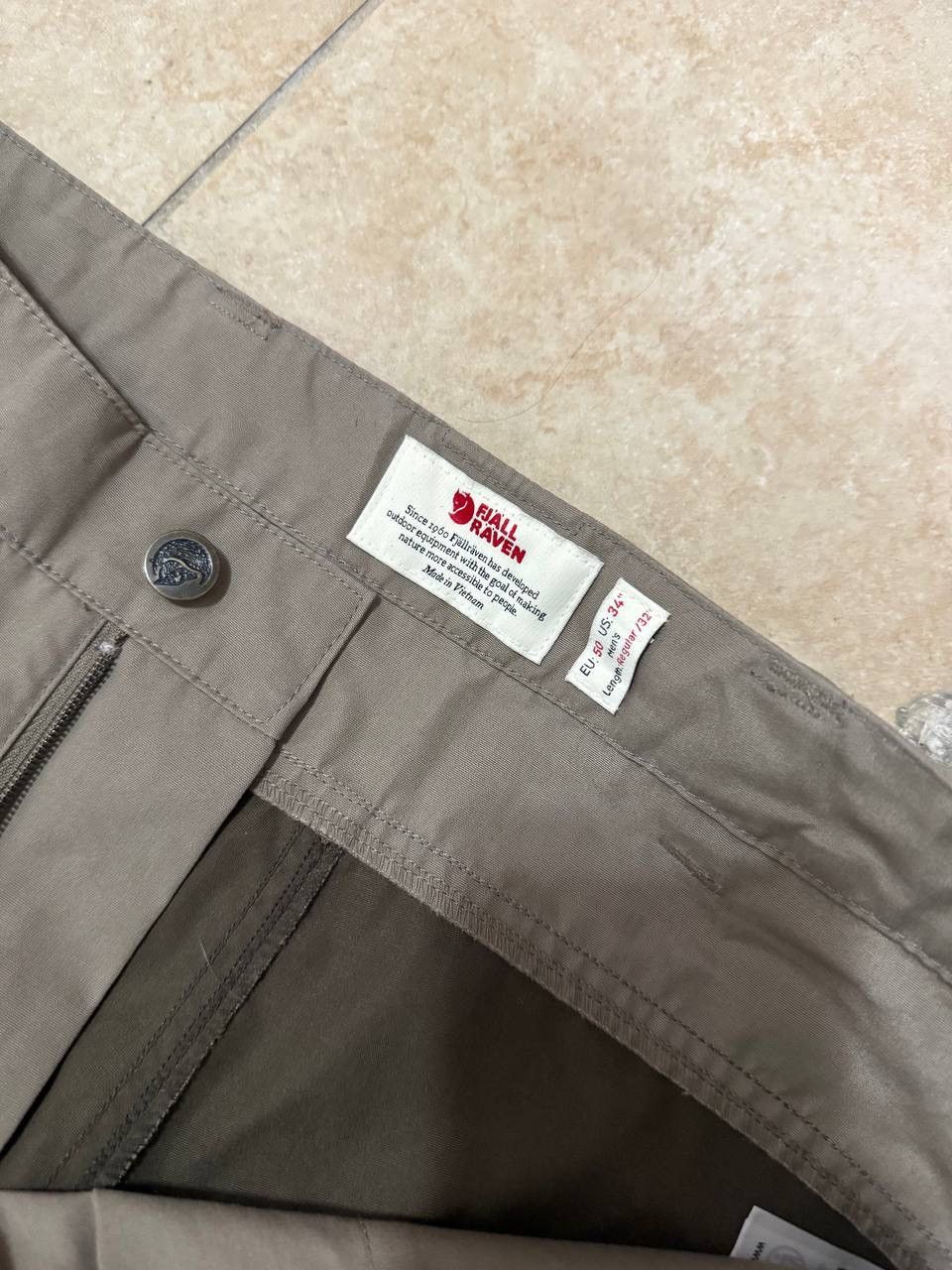Fjallraven Fjällräven Vidda Pro Ventilated Pants Barents g-1000 beige Size US 32 / EU 48 - 4 Thumbnail