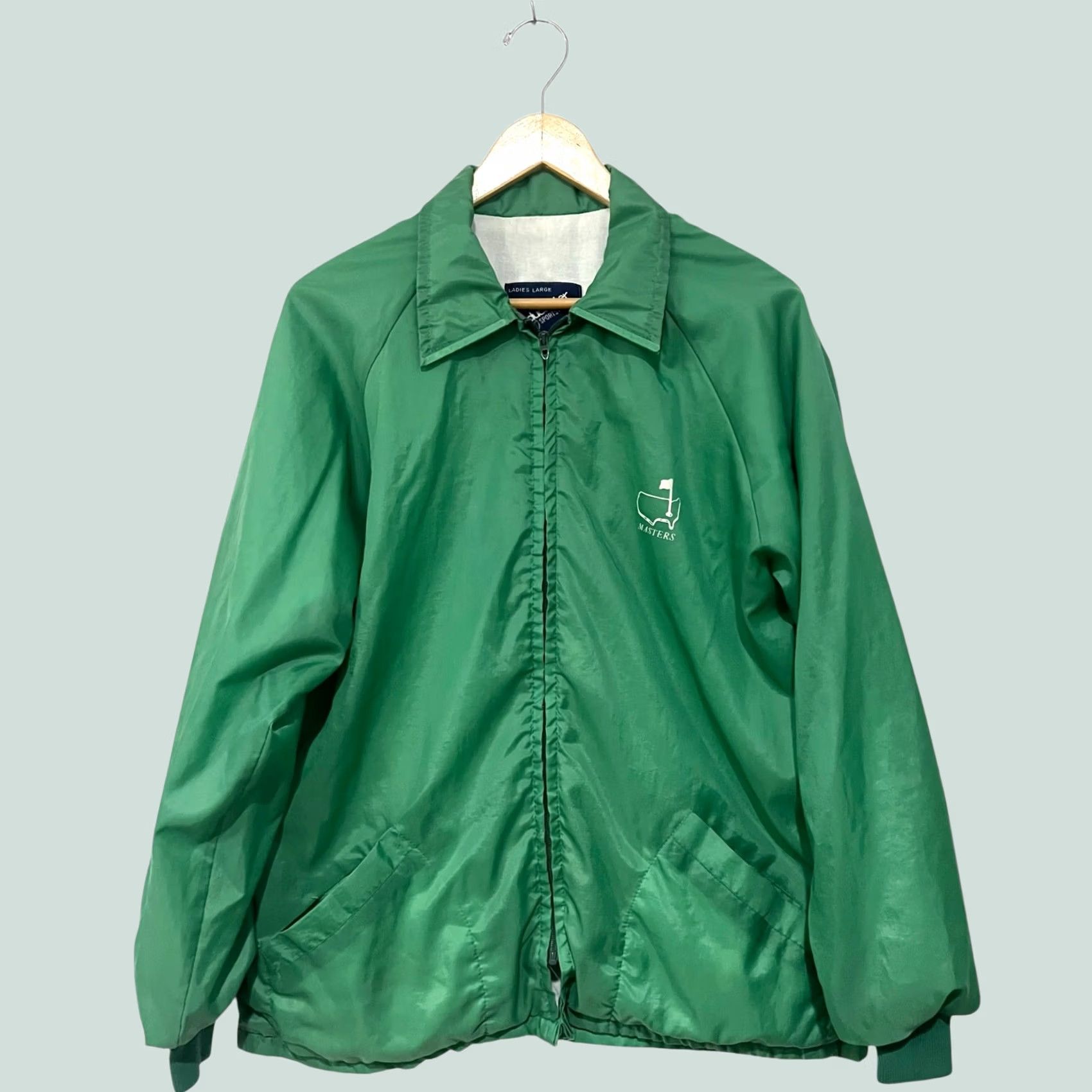 Vintage VINTAGE Masters Golf Windbreaker Jacket Womens L Duckster sportswear Full Zip Size L / US 10 / IT 46 - 1 Thumbnail