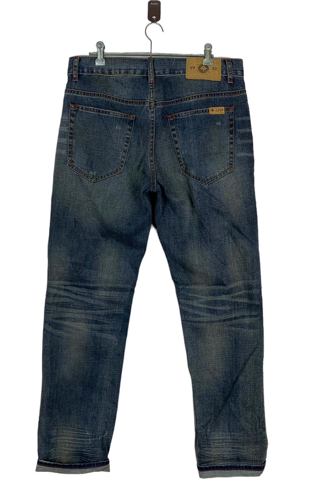LRG VINTAGE LIFTED RESEARCH GROUP LRG DISTRESSED JEANS Size US 33 - 8 Thumbnail