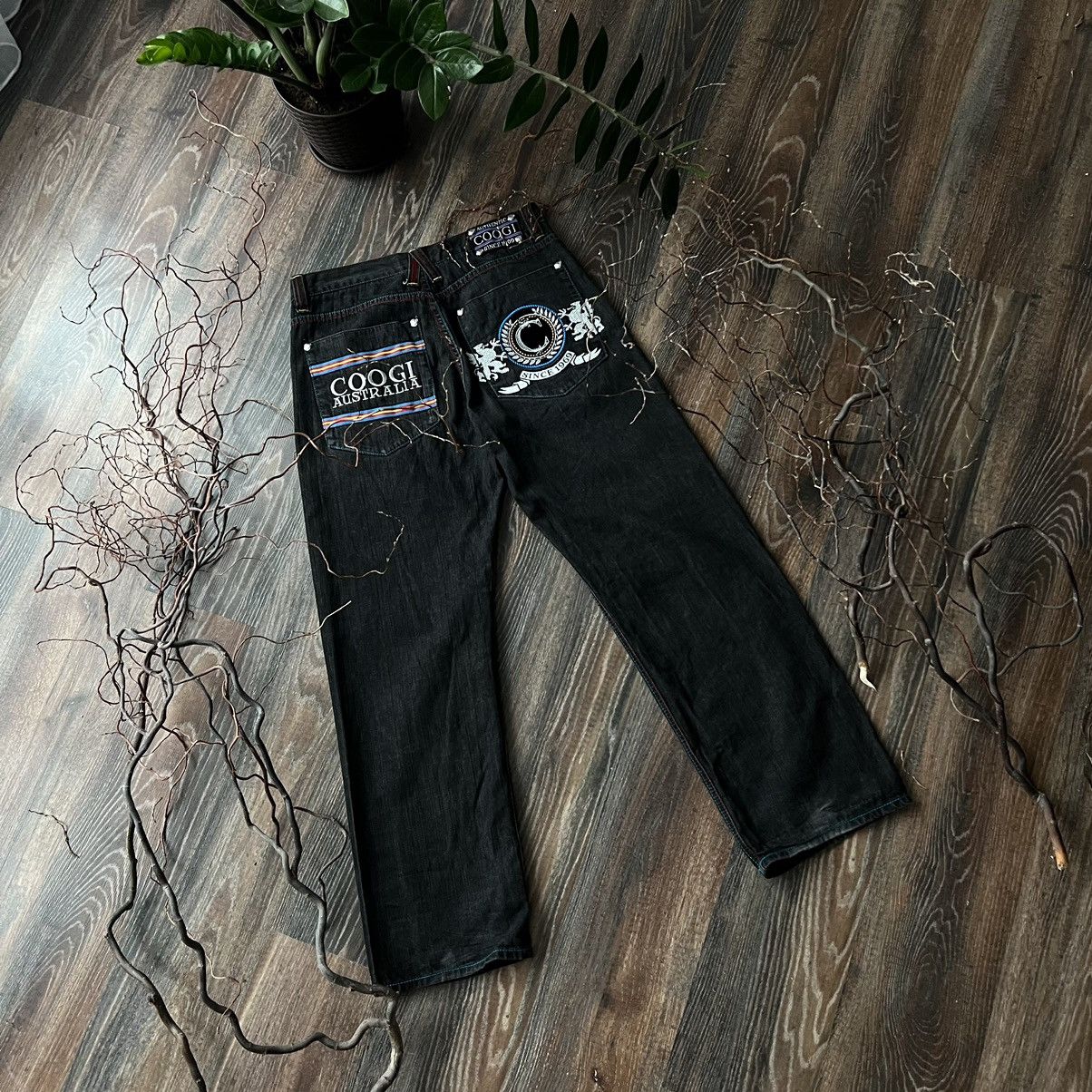 image of Coogi Denim Jeans in Black, Men's (Size 34)