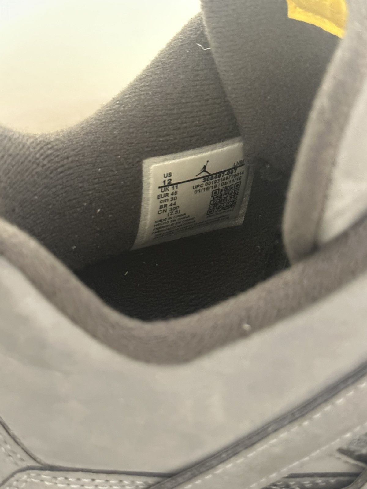 Jordan Brand Jordan 4 Cool Grey Size US 12 / EU 45 - 6 Thumbnail