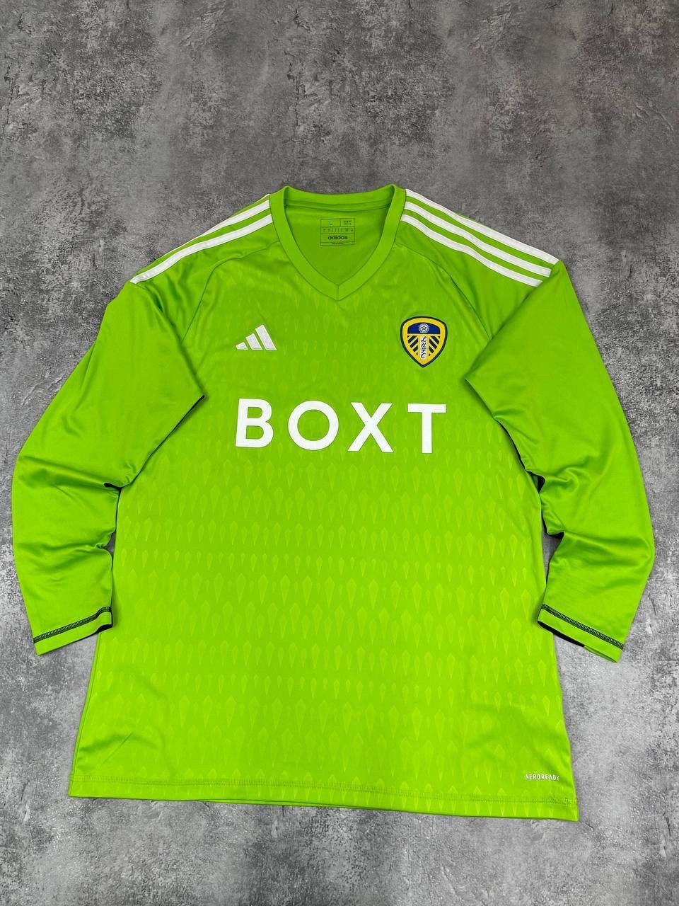 Adidas Adidas Leeds United Goalkeeper Men Football Jersey Green Size US L / EU 52-54 / 3 - 1 Thumbnail