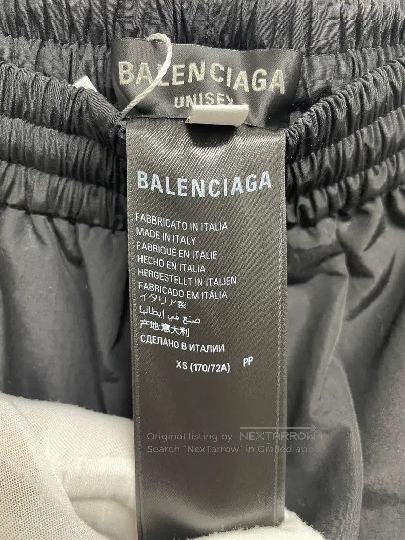 Balenciaga Balenciaga size XS Letter Logo Print Elastic Loose Casual Size US 27 - 3 Thumbnail