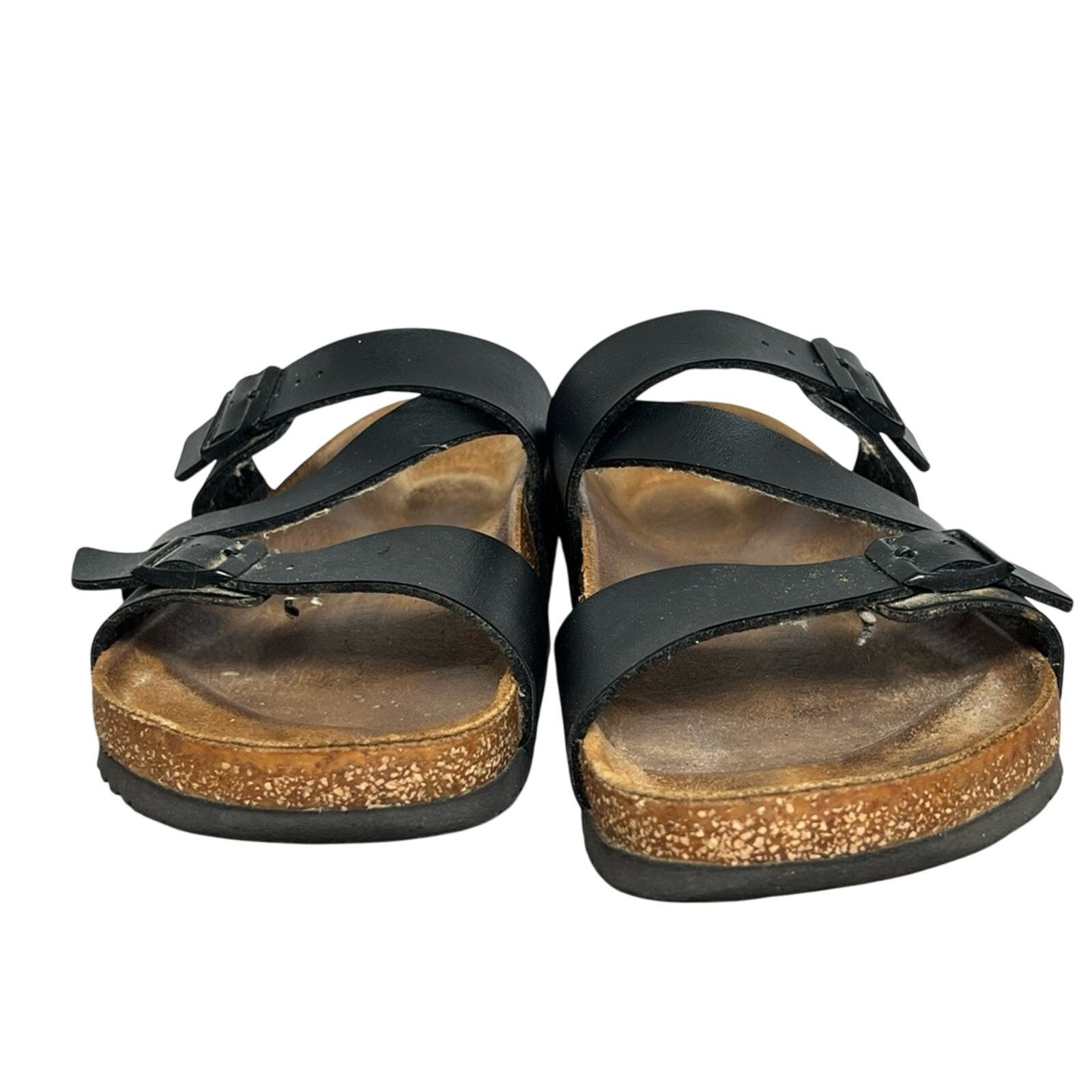 Birkenstock Birkenstock Franca EU 39 US 8/8.5 Oiled Leather Black Suede Size US 8 / IT 38 - 6 Thumbnail
