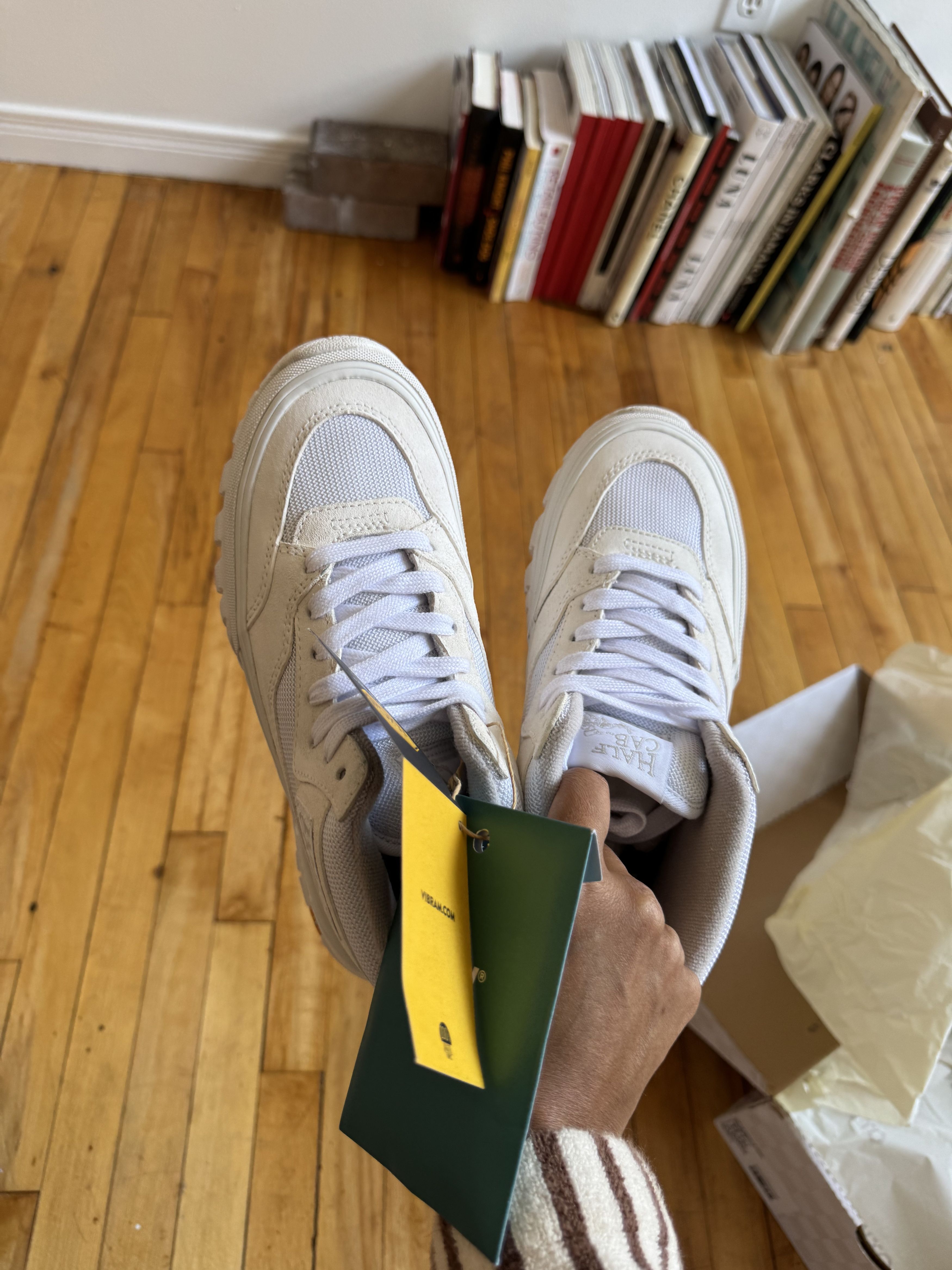 Vans Vans White Half Cab Reissue 33 Vibram Size US 7 / IT 37 - 2 Thumbnail