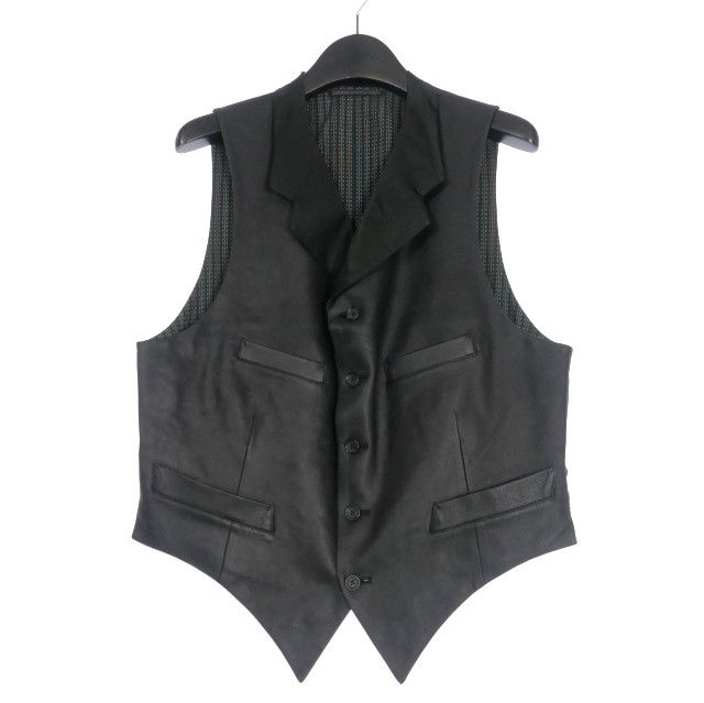 Yohji Yamamoto YOHJI YAMAMOTO POUR HOMME 22AW ANOTHER FABRIC VEST Size US M / EU 48-50 / 2 - 1 Thumbnail