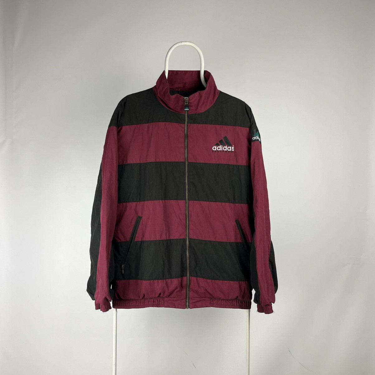 Vintage Adidas equipment track jacket windbreaker size Large