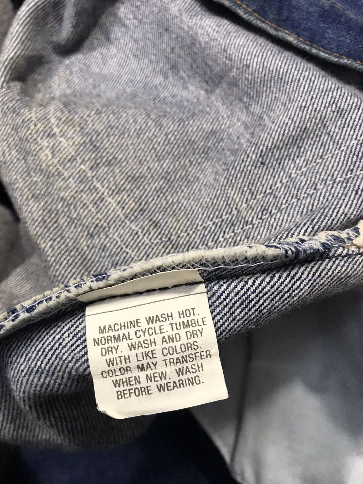 Levi's Vintage Clothing Levi's Lot 505 Zipper Indigo Denim Regular Straight Cut Size US 30 / EU 46 - 11 Thumbnail