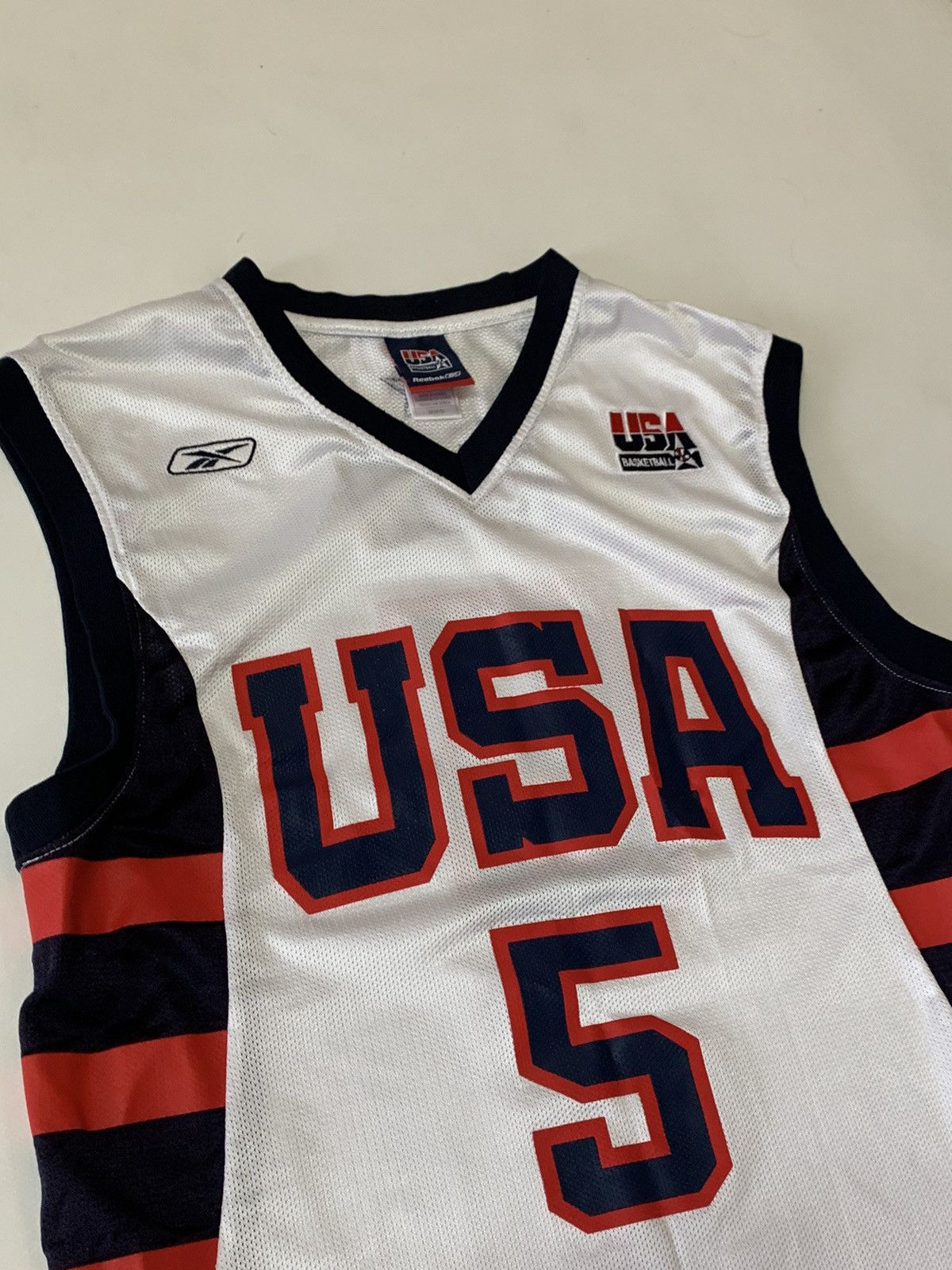 Other Vintage Team USA #5 Jason Kidd Reebok Jersey Men Size US M / EU 48-50 / 2 - 1 Thumbnail