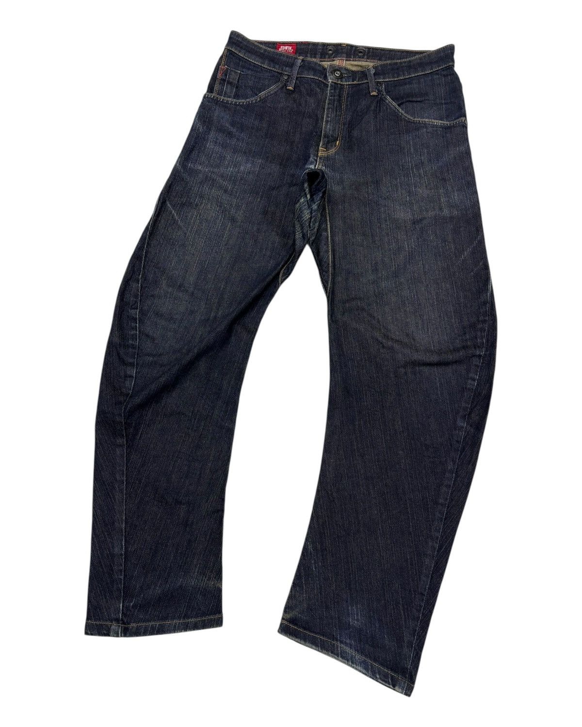 Hysteric Glamour Edwin Blue Trip Curved Jeans Banana Cut Denim Size US 30 / EU 46 - 5 Thumbnail